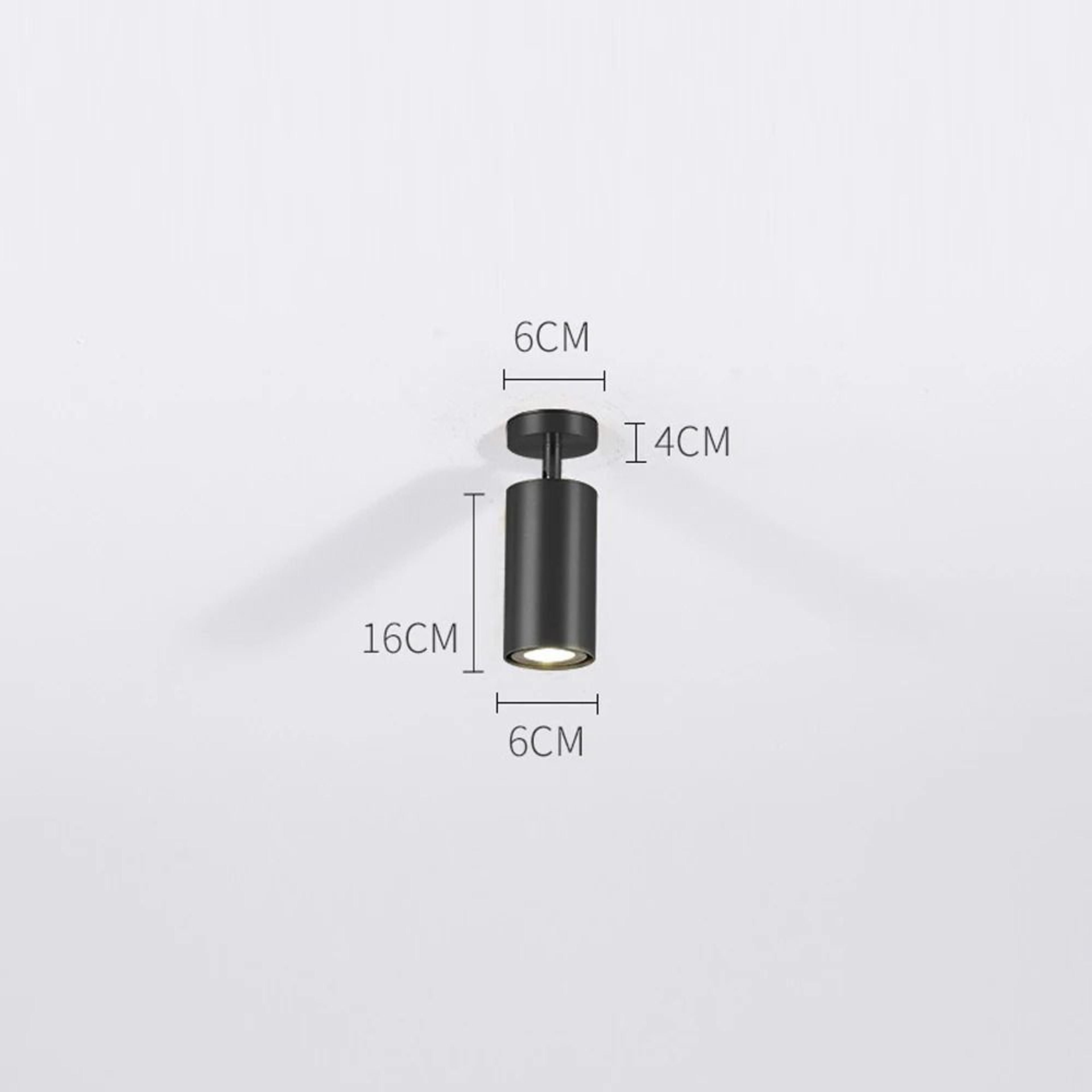 Gold Double Or Triple Head LED Surface Mounted Ceiling Spotlight 1