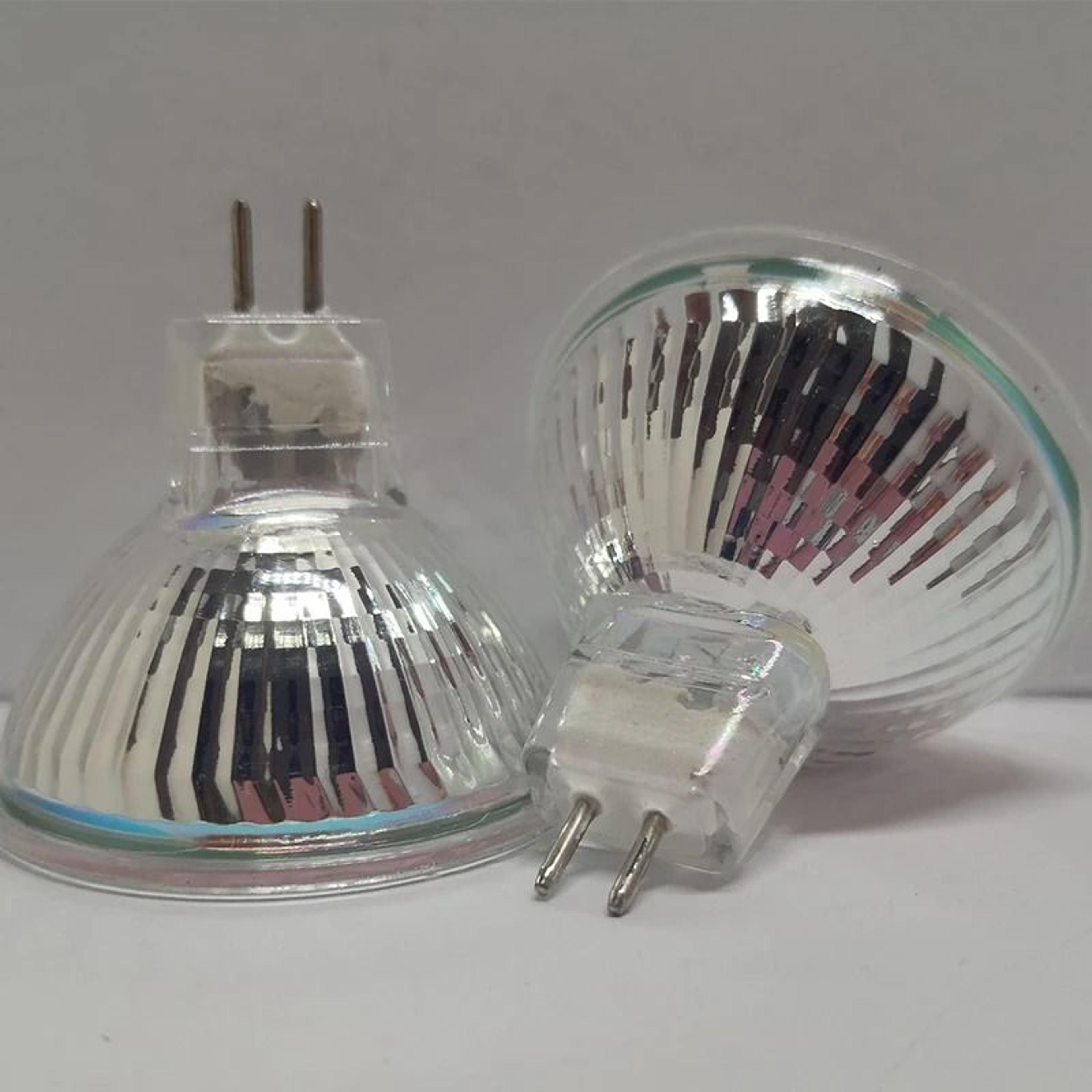 5 pack dimmable mr16 halogen spotlight bulbs 12v warm white 20w 35w 50w