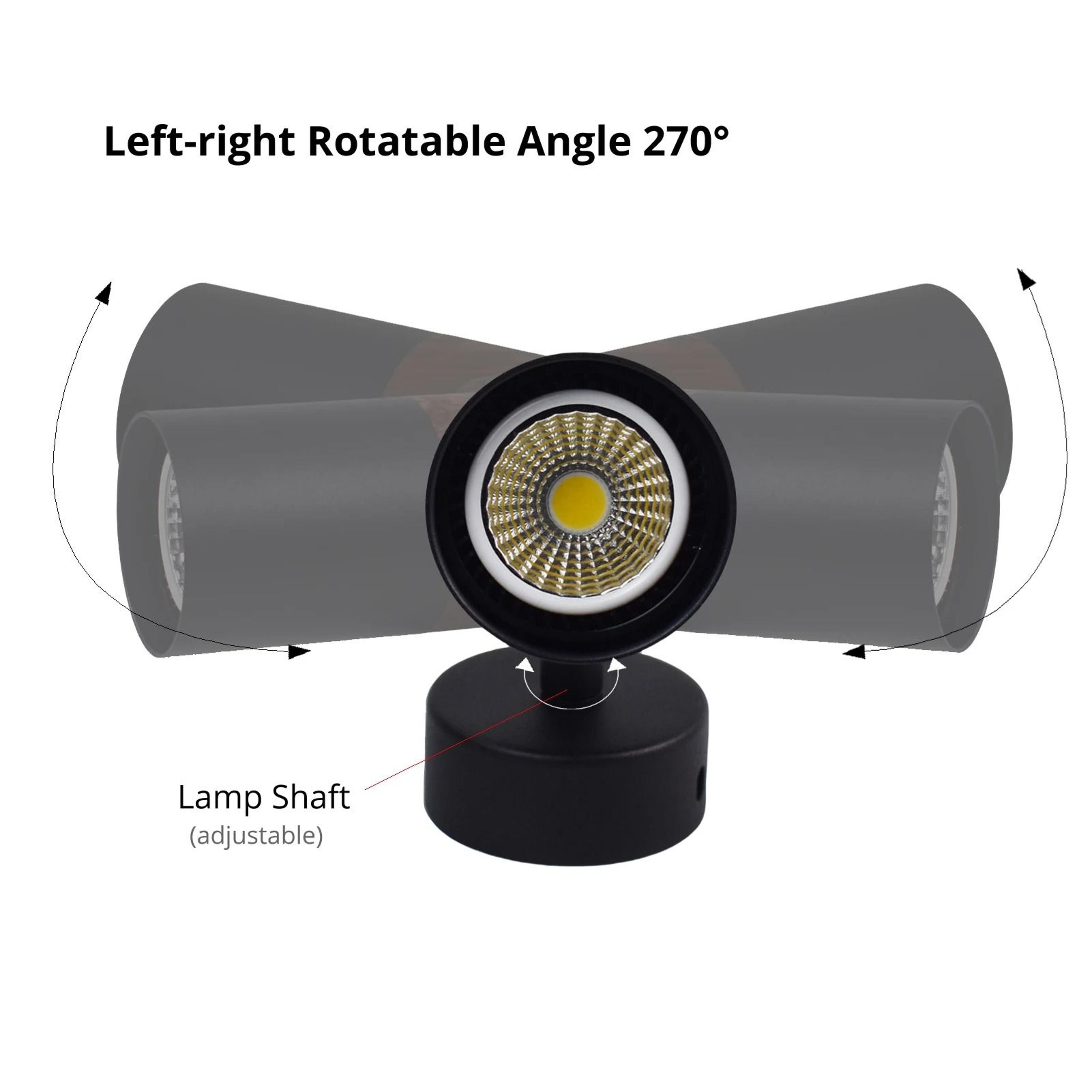 Nordic Wood Grain GU10 Surface Mounted Ceiling Spotlight And Wall Sconce 6