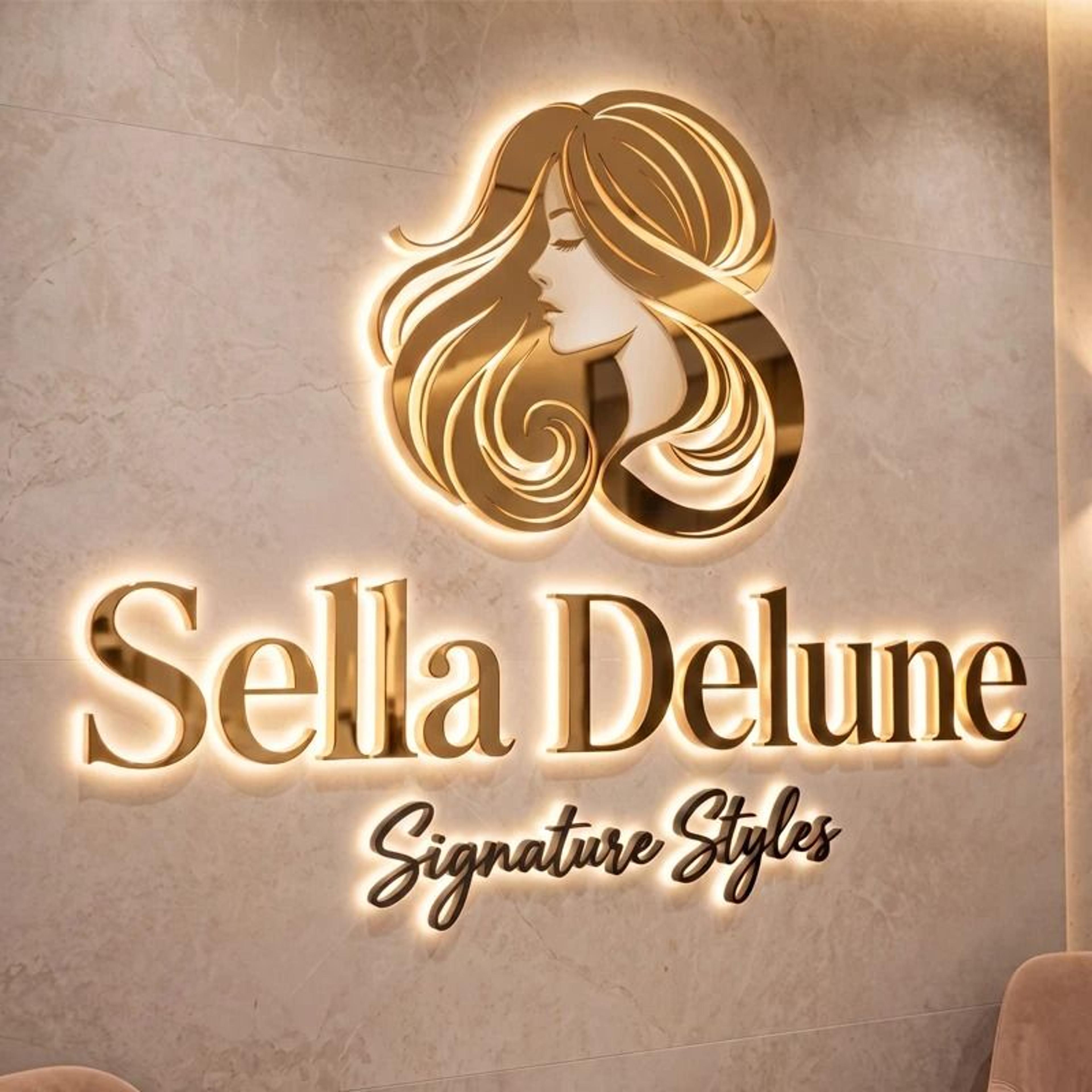 custom gold metal led illuminated business logo sign with 3d letters