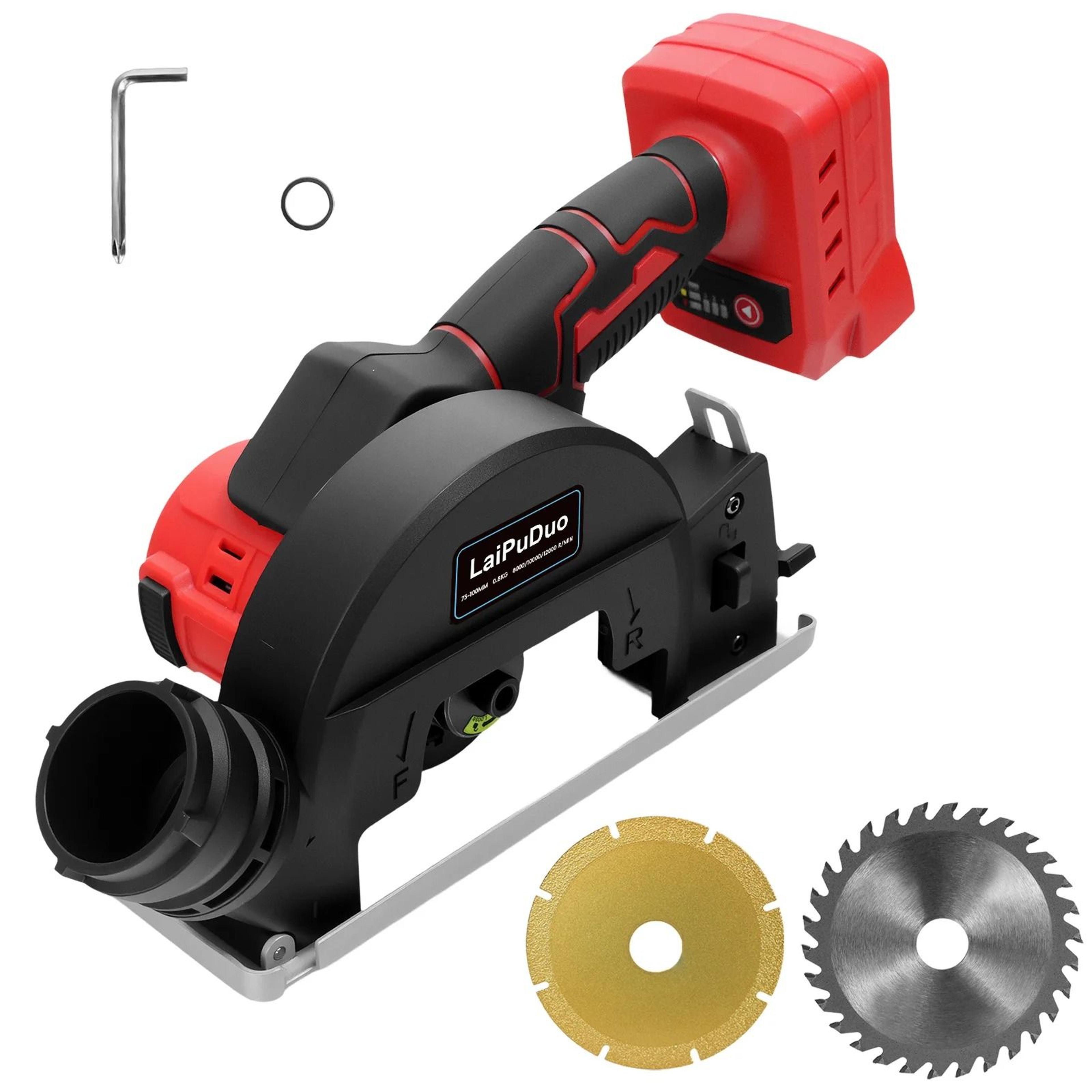 12000rpm brushless cordless circular saw for milwaukee 18v battery wood and metal cutting