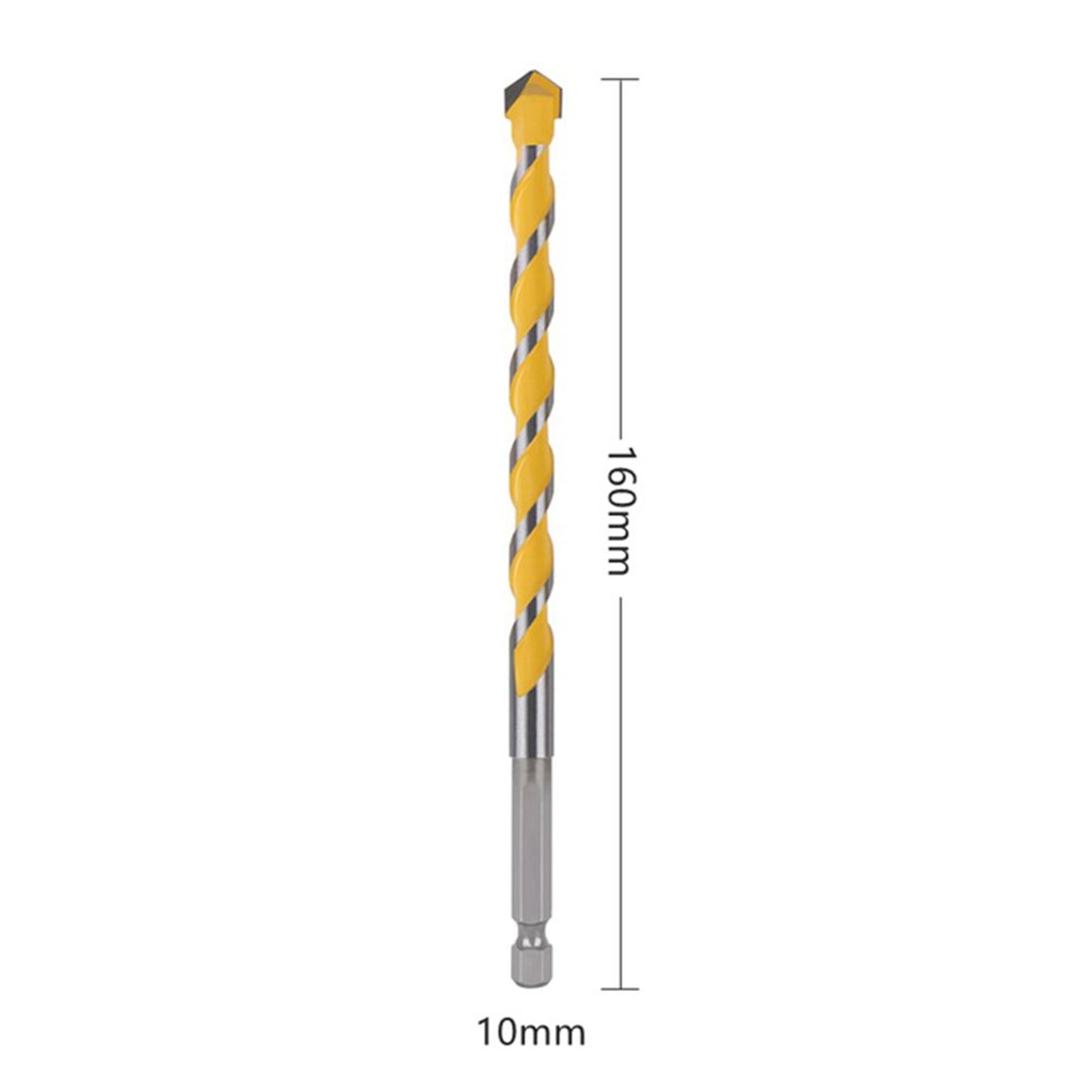 160mm Tungsten Carbide Masonry Drill Bit With 14Inch Hex Shank 3