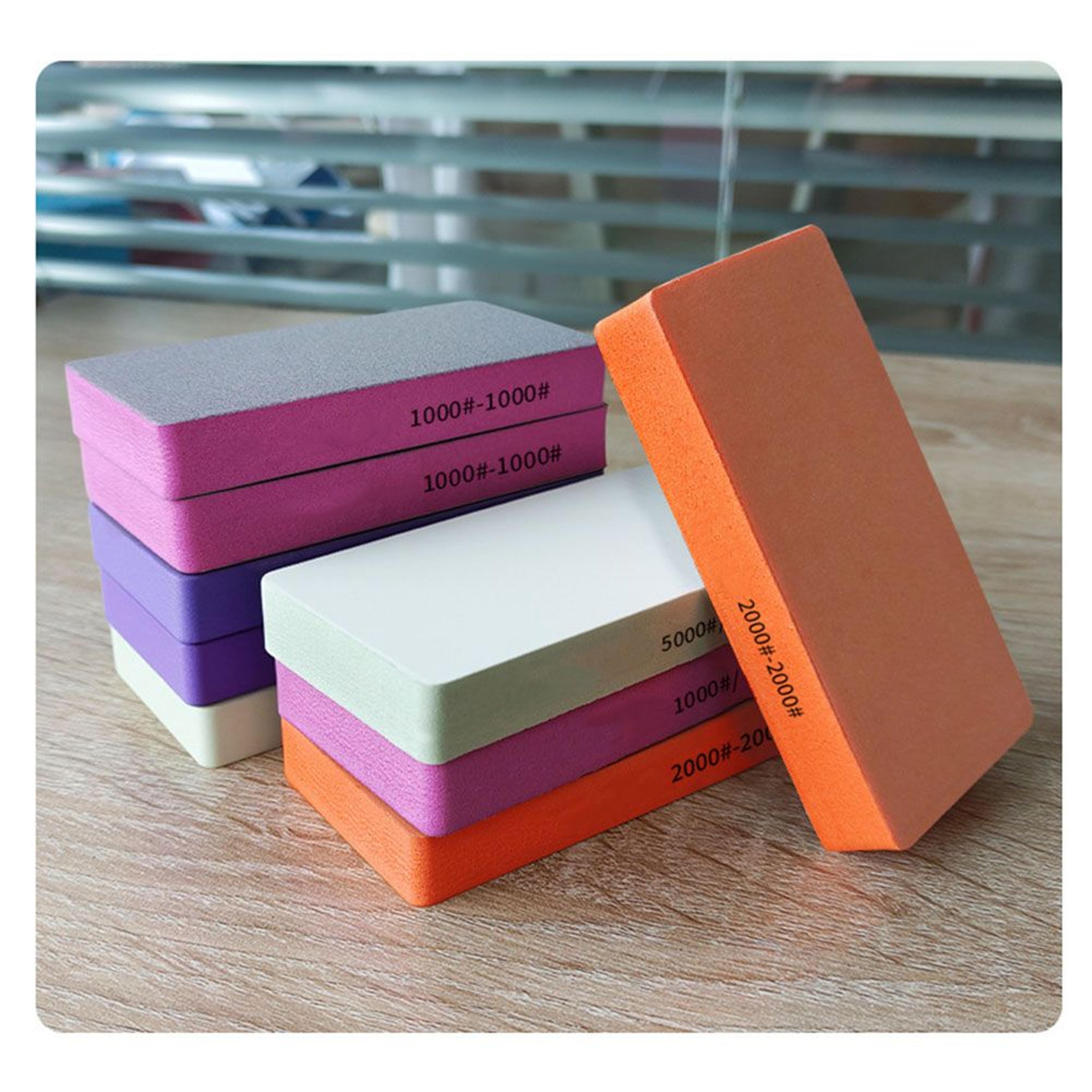 DualSided Polishing Sponge Sanding Block 100010000 Grit For Crafts And Nail Care 6