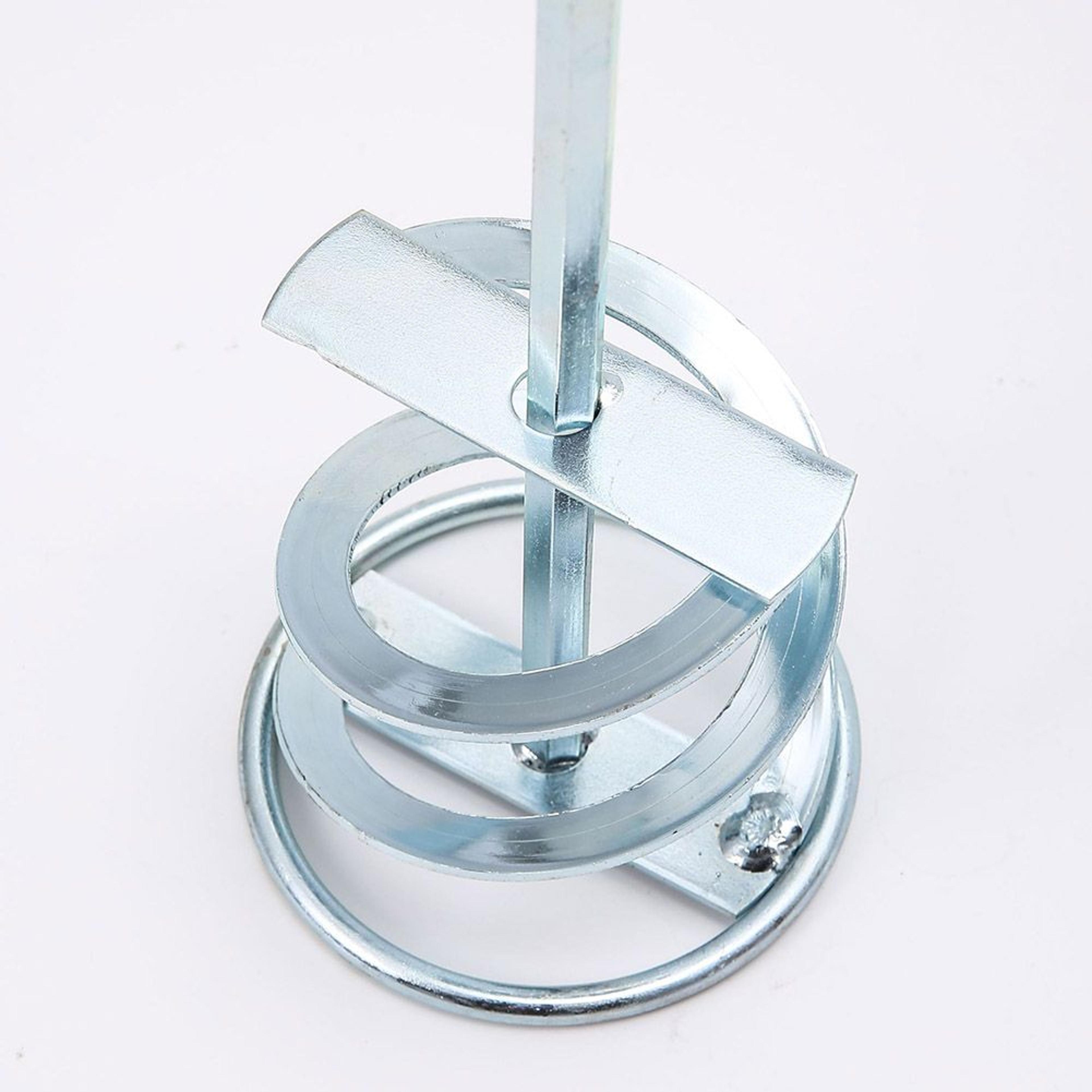 316L Stainless Steel Paint And Cement Mixing Paddle Drill Attachment 250mm 2