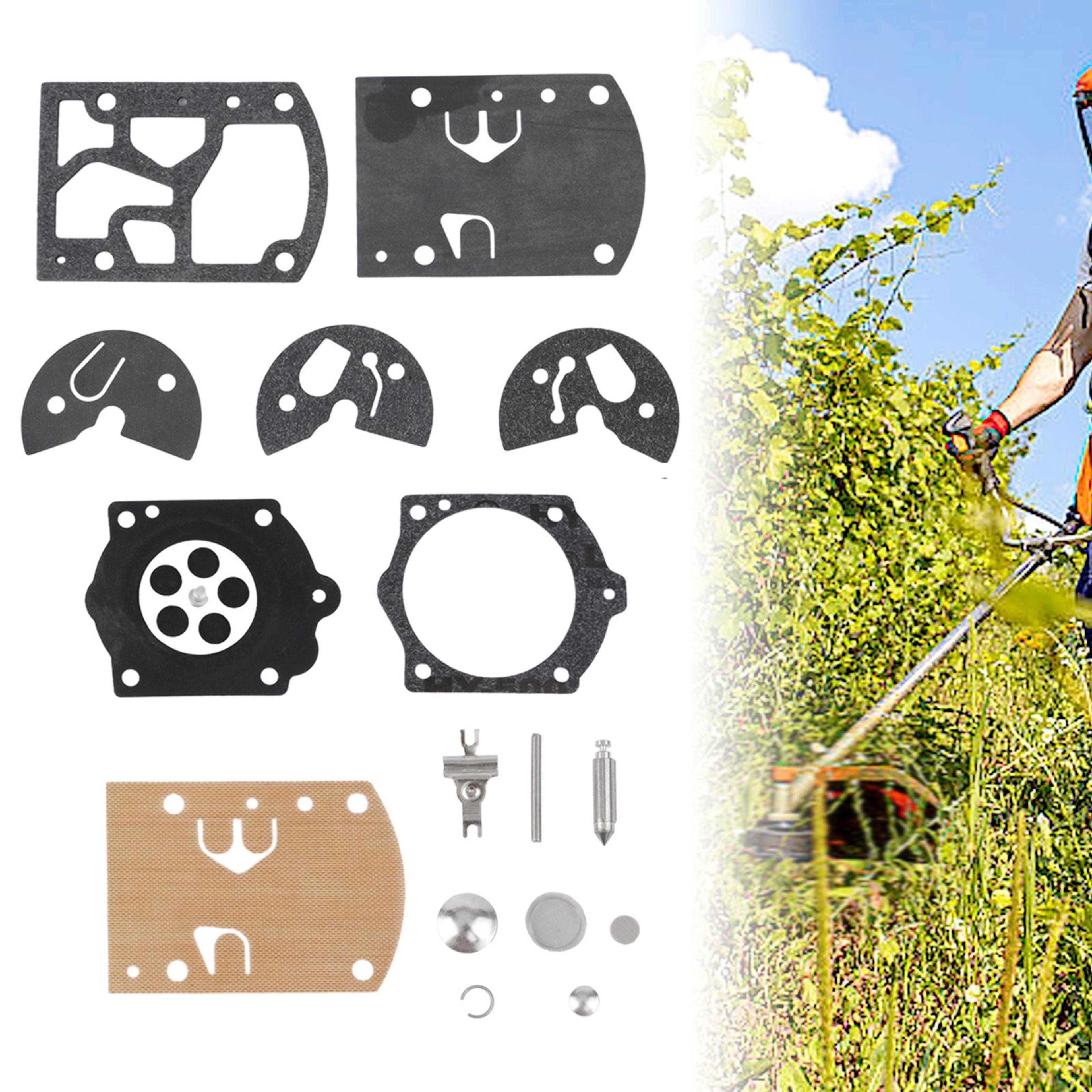 wb37 k10-wb carburetor rebuild kit gasket replacement for chainsaws and paramotors