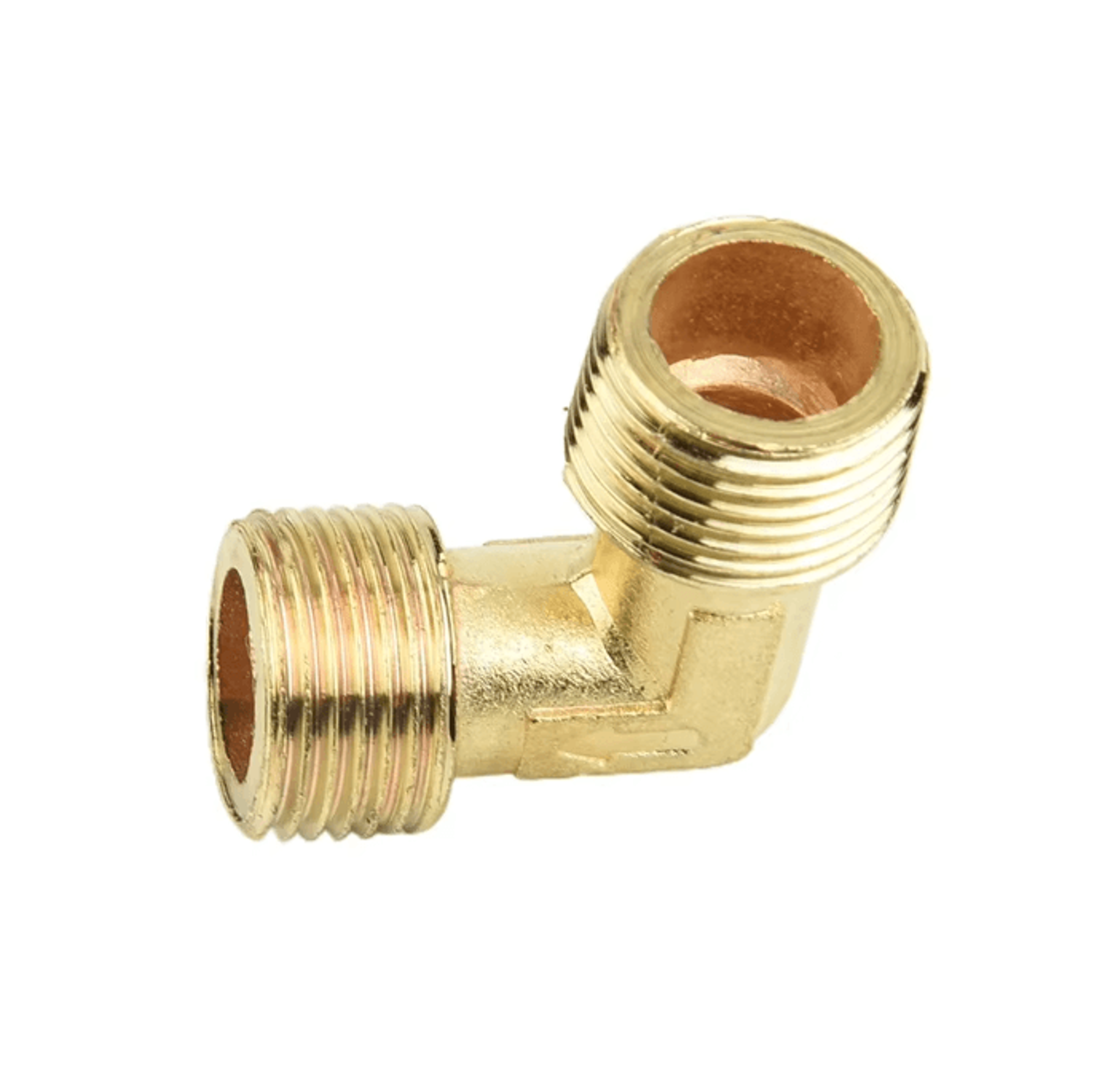 90 Degree Brass Air Compressor Check Valve Elbow With 65mm Male Thread 4