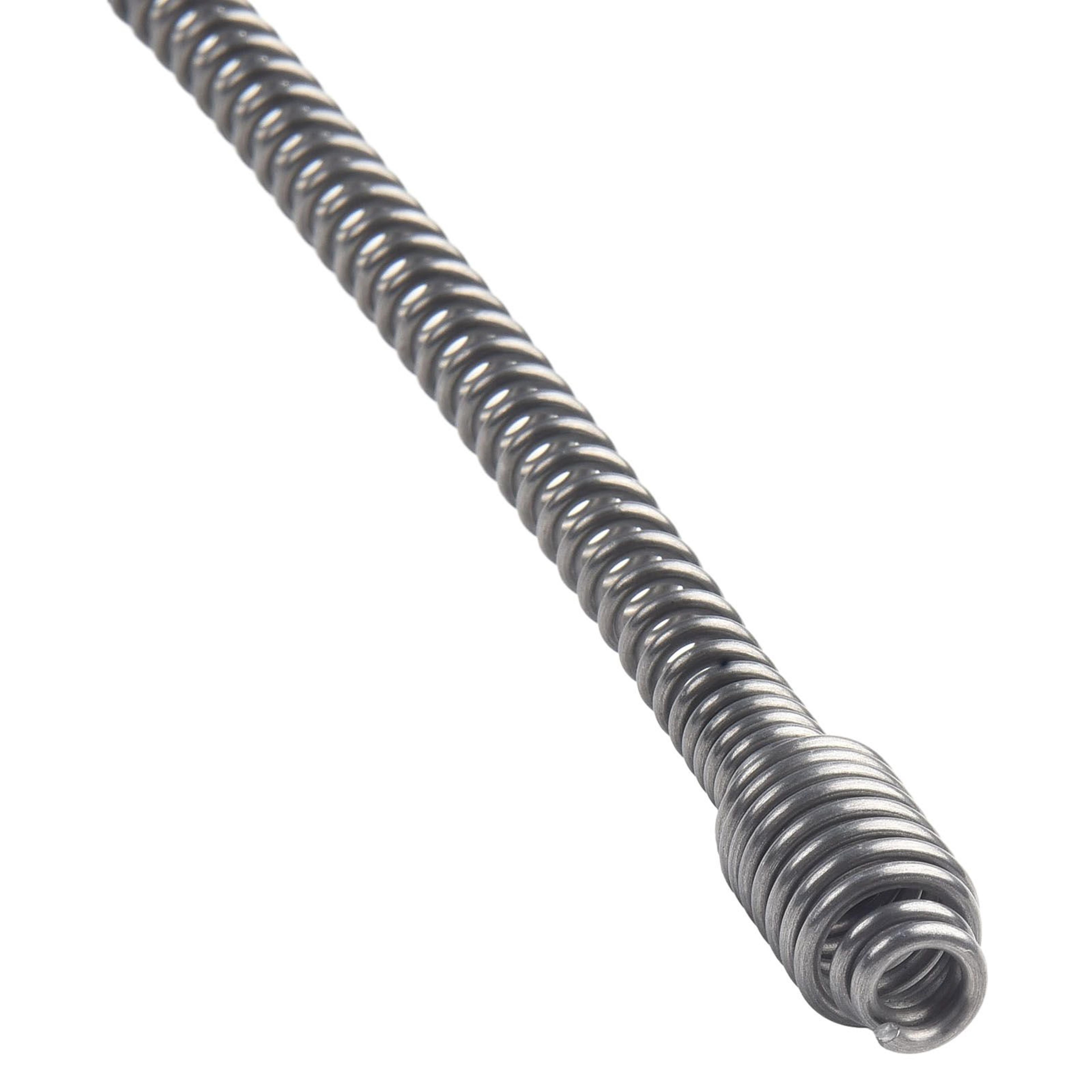 Flexible Manganese Steel Drain Cleaning Spring With Electric Drill Connector 13m 5