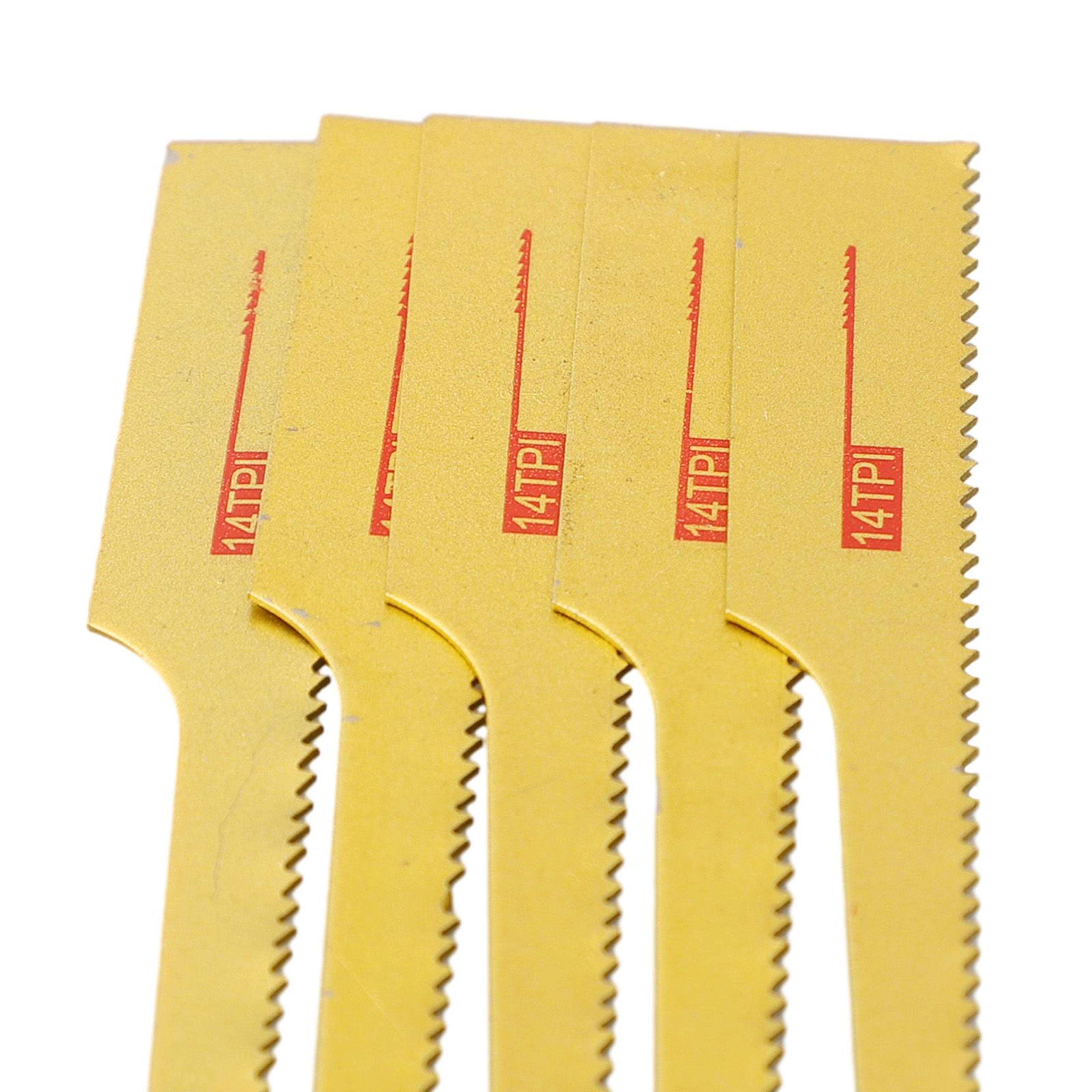 5Piece 93mm Pneumatic Curved Saw Blade Set 1432 TPI For Wood Metal And PVC 7