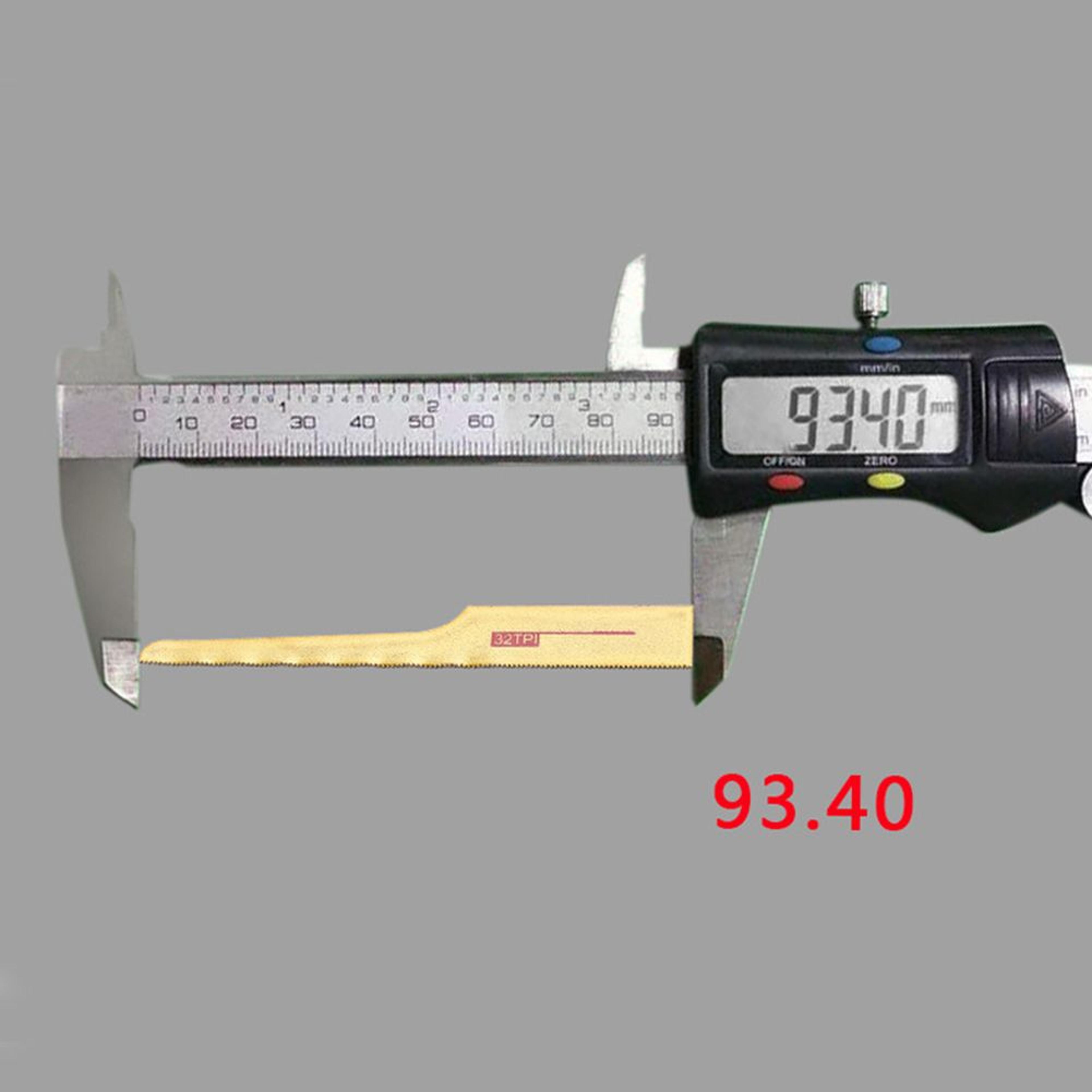 5Piece 93mm Pneumatic Curved Saw Blade Set 1432 TPI For Wood Metal And PVC 4