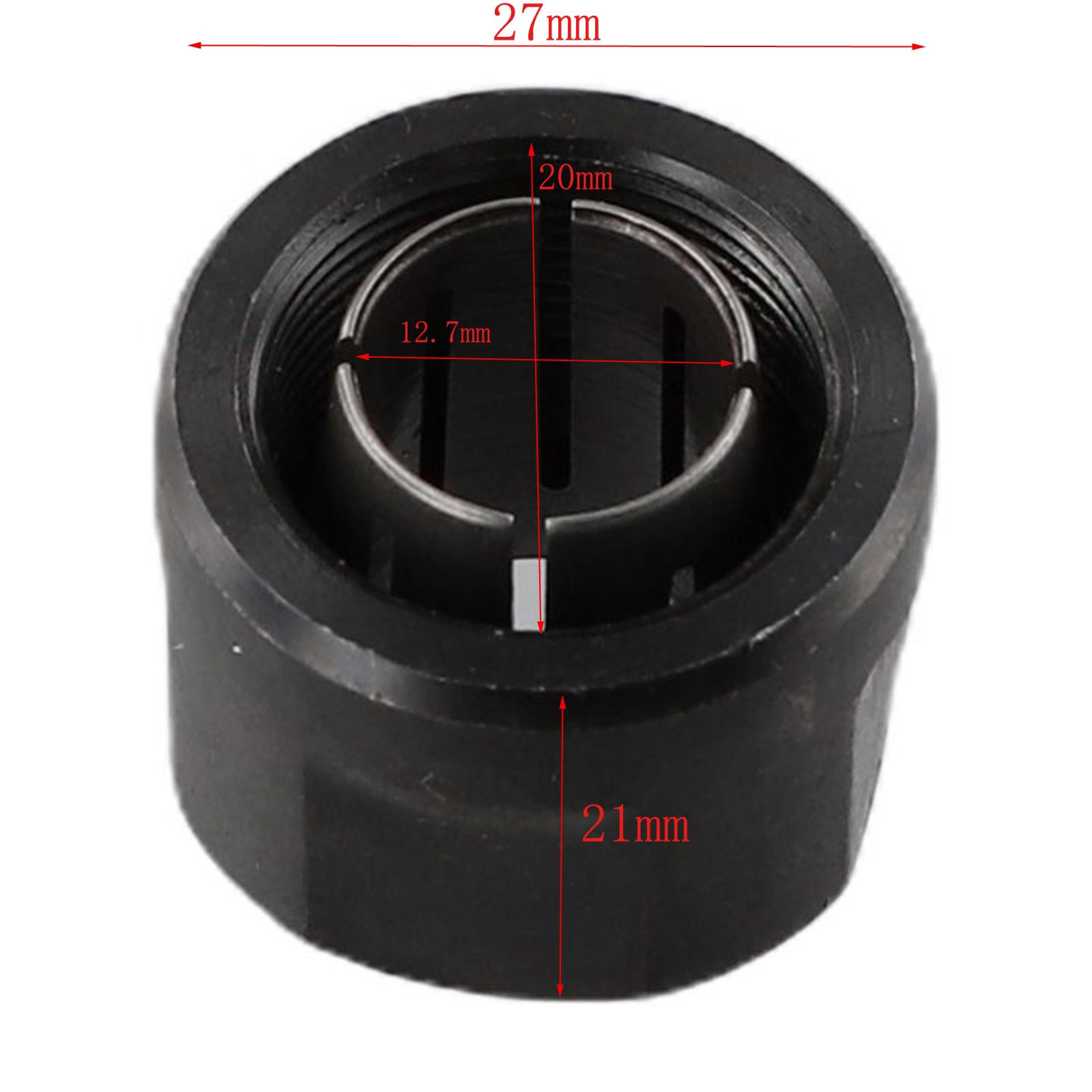12Inch 127mm Router Collet Chuck Adapter Nut Replacement For 3612 Plunge Routers 2