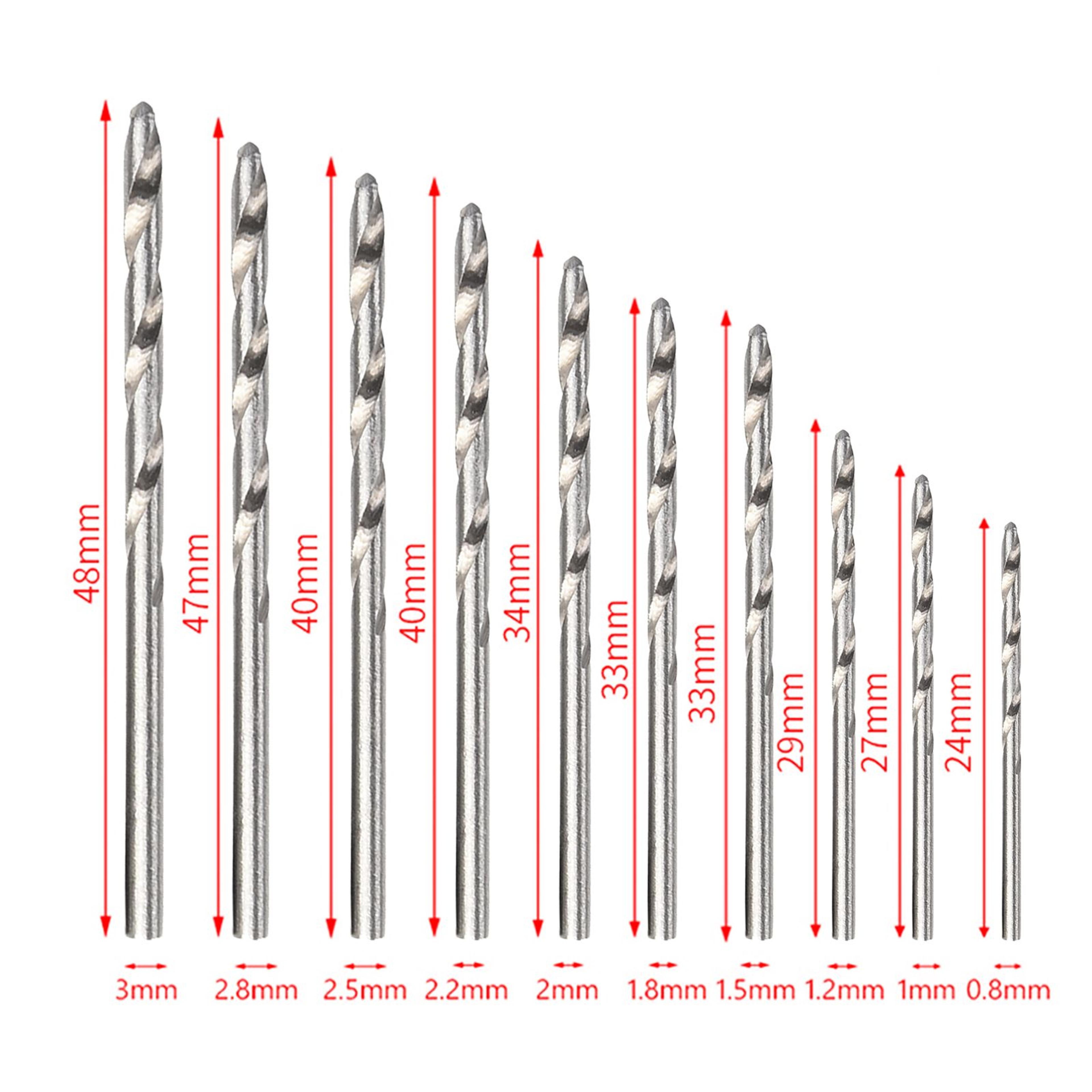 Mini Precision Hand Drill Set With 10 Drill Bits For Woodworking And Crafts 5