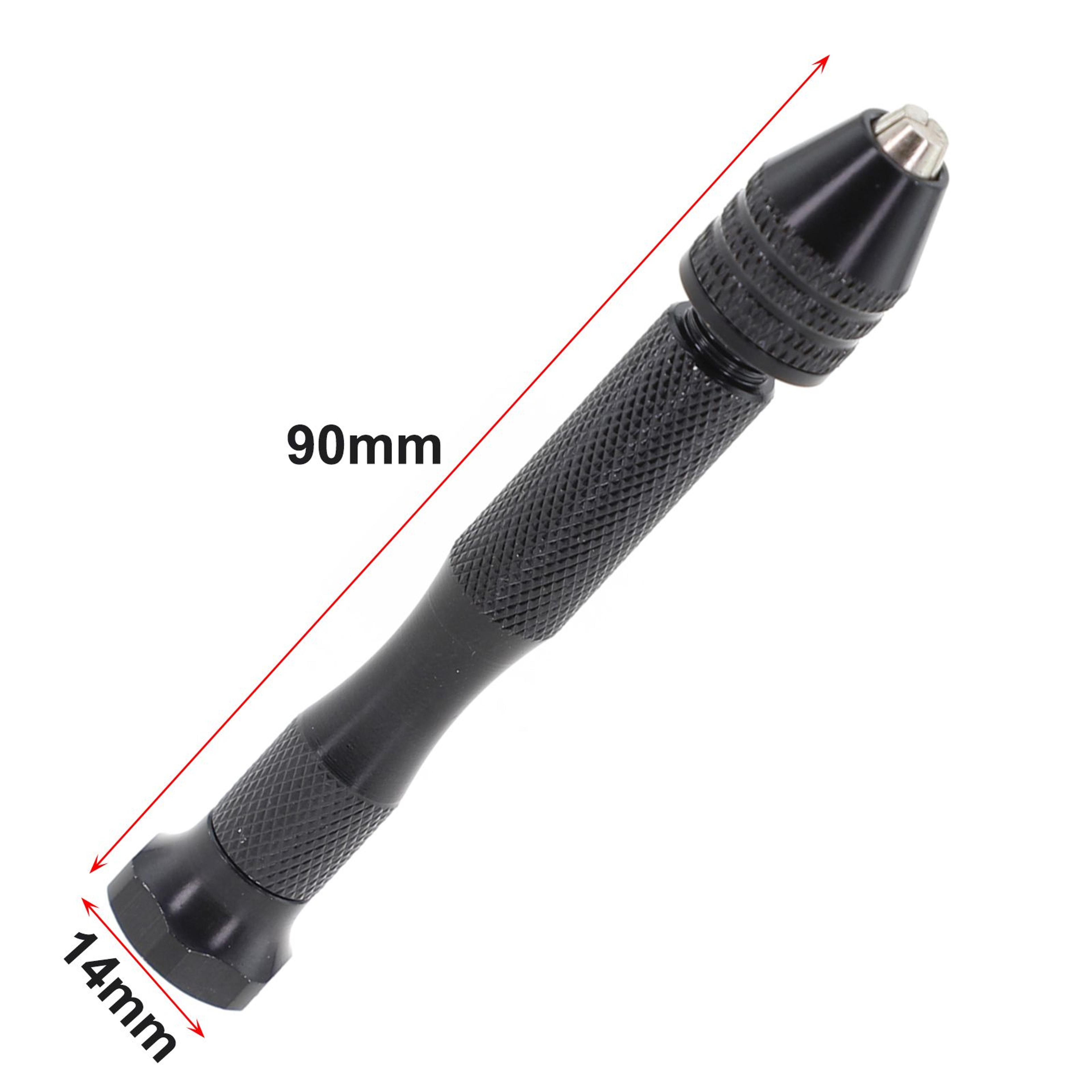 Mini Precision Hand Drill Set With 10 Drill Bits For Woodworking And Crafts 7