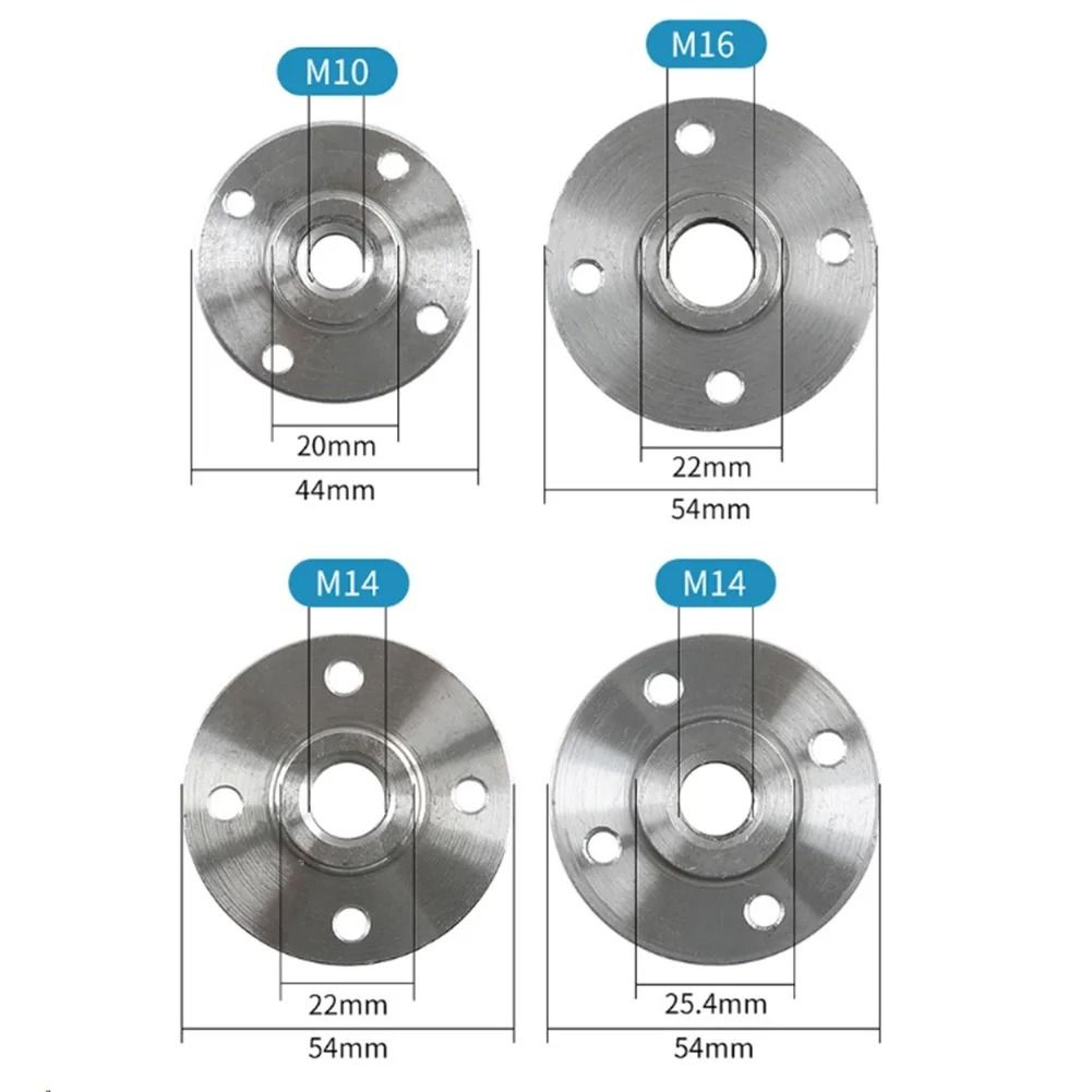 M10 M14 Carbon Steel Angle Grinder Flange Adapter For Cutting Discs 5