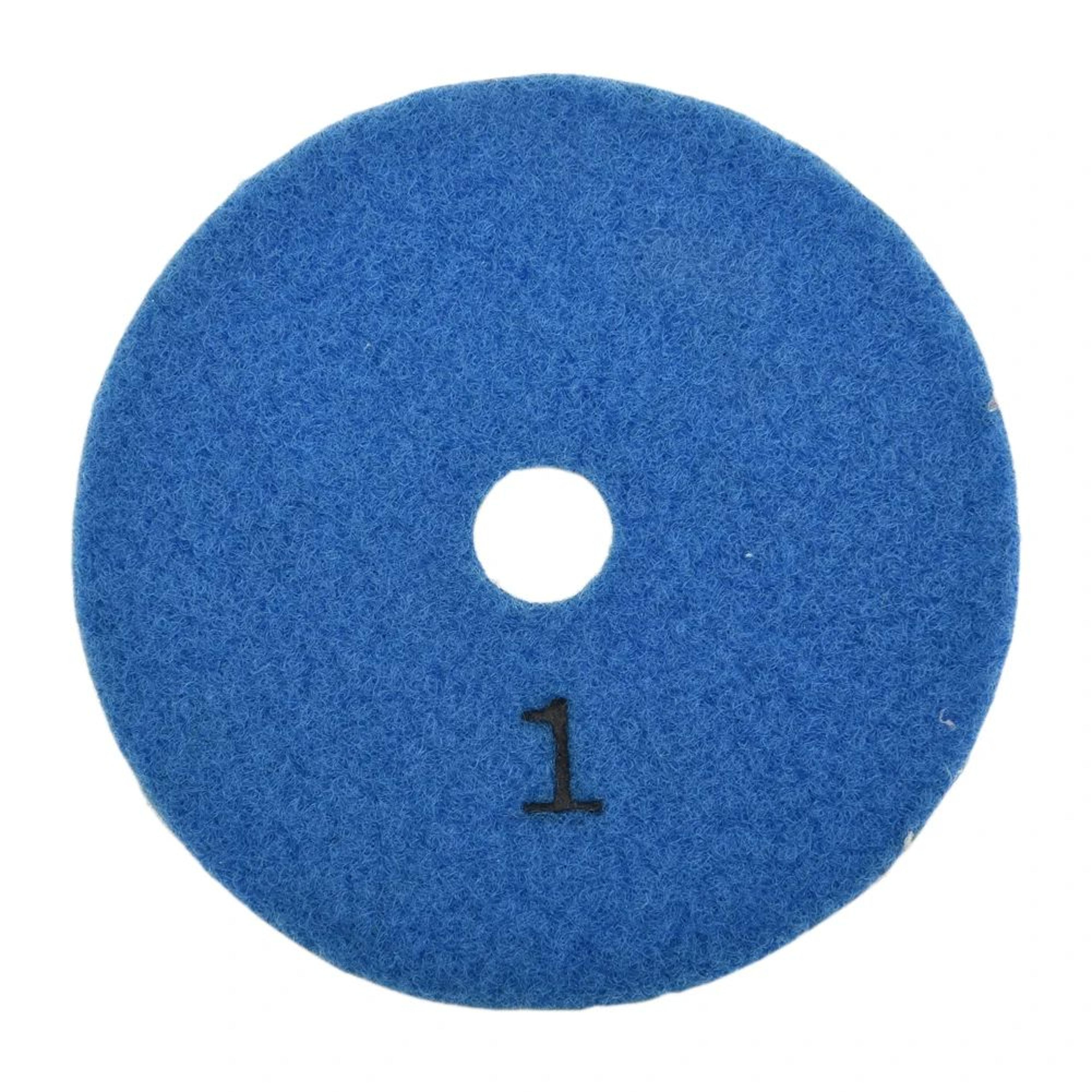4 inch 100mm wet and dry diamond polishing pad for granite marble and concrete