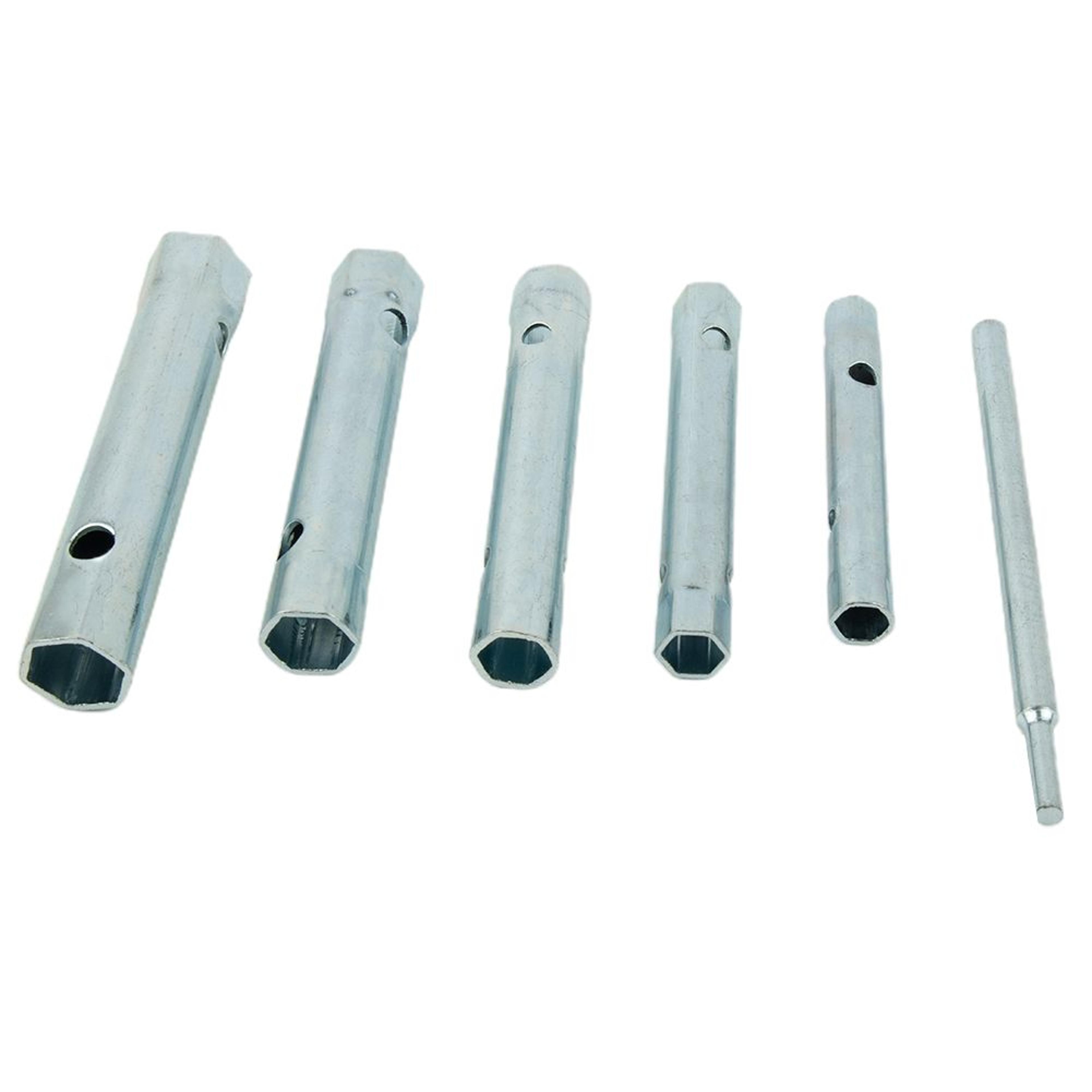 6Piece Metric Hollow Tube Socket Wrench Set 817mm For Faucet And Furniture Repair 1