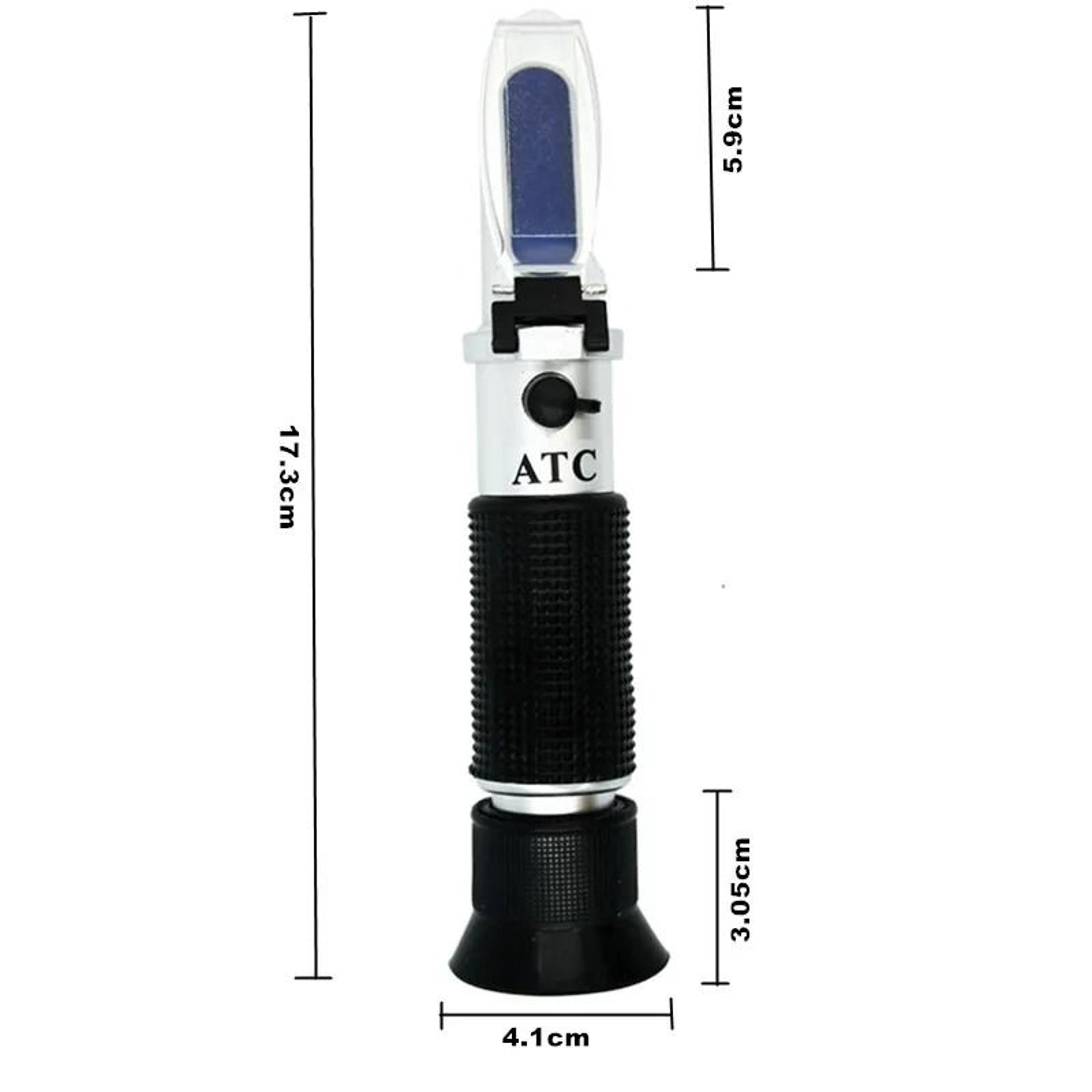 Handheld 032 Brix Refractometer ATC Sugar Concentration Tester For Fruit Juice And Grapes 1