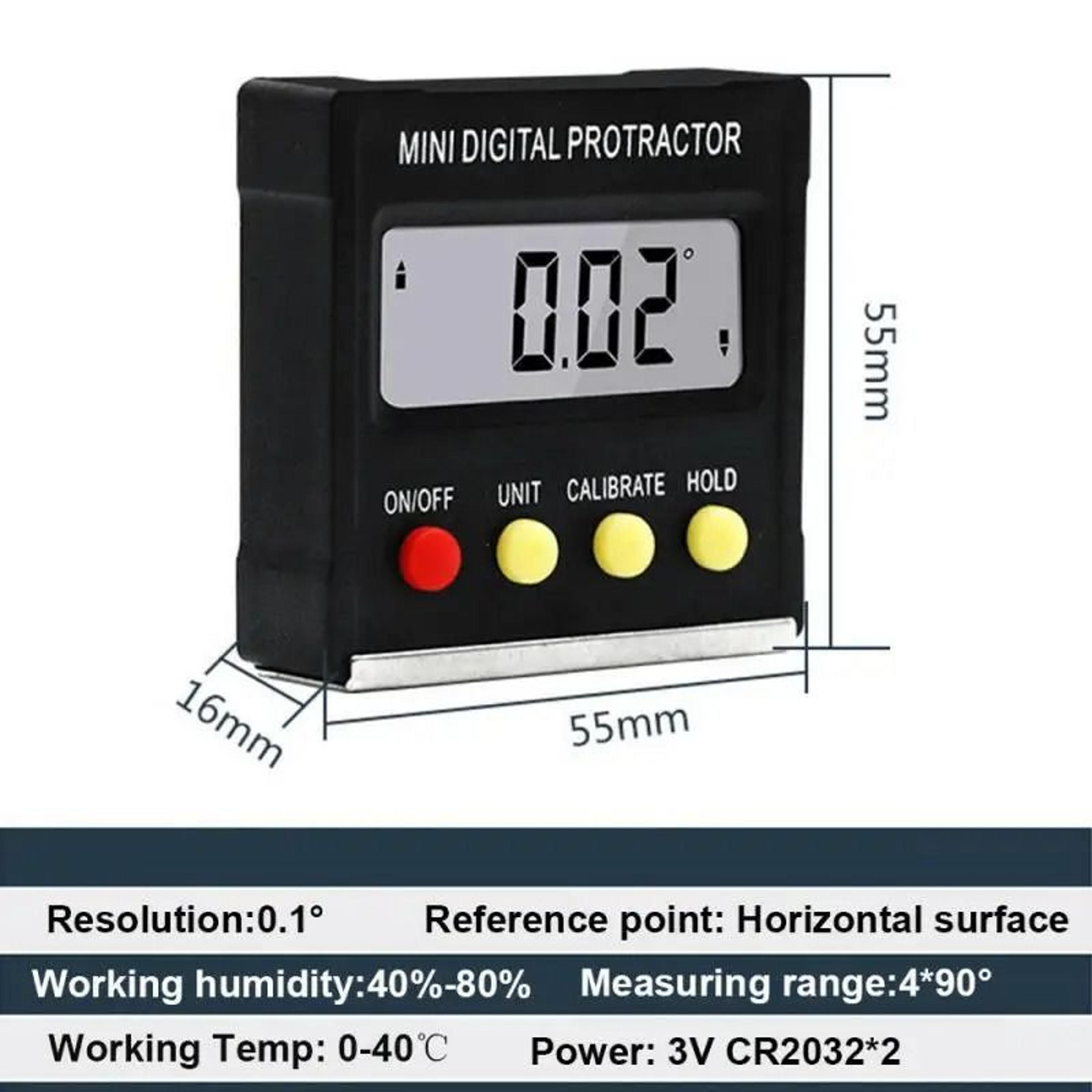 3in1 360 Digital Level Box Magnetic Angle Finder With Backlit Display 12