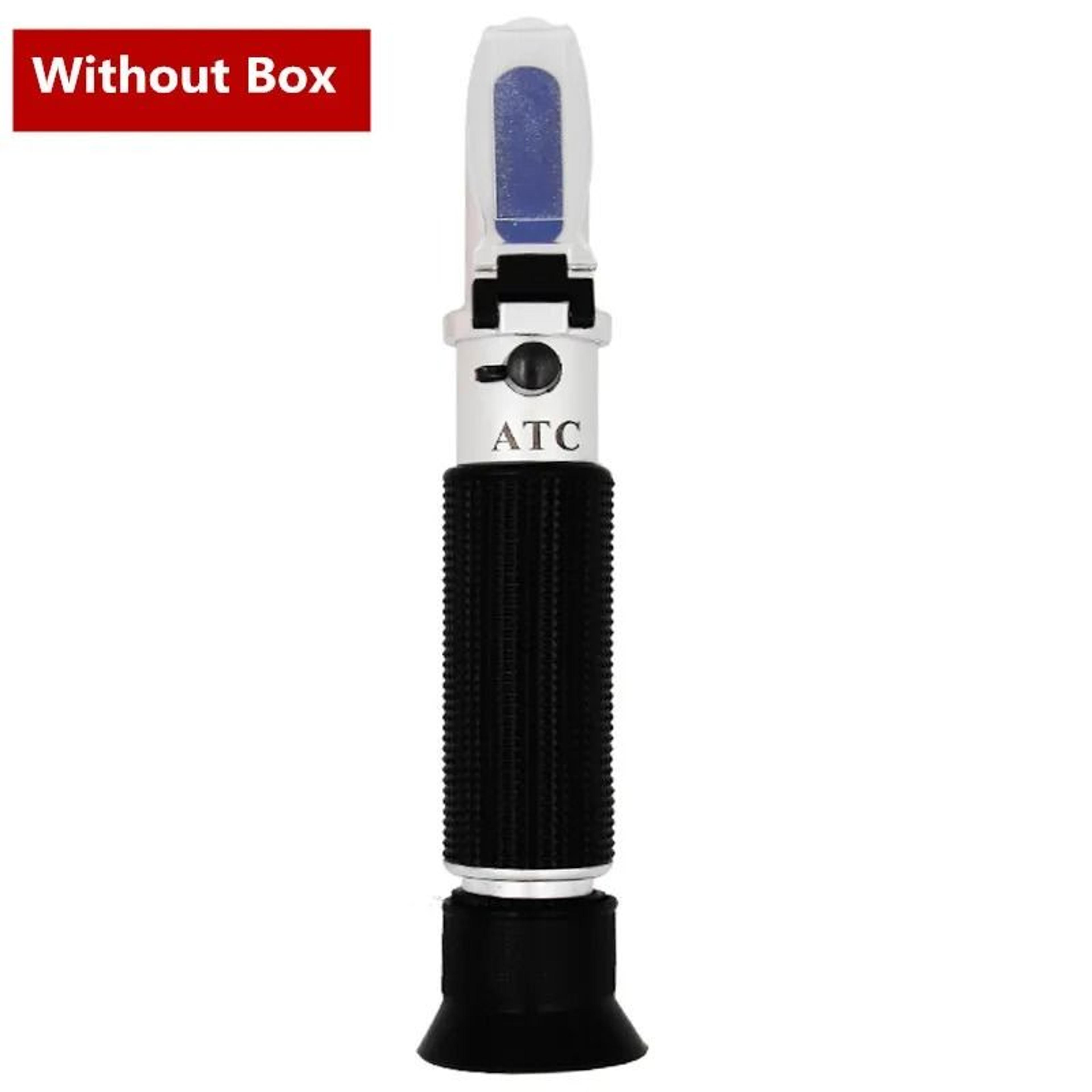 Handheld 010 Brix Refractometer ATC Precision Sugar Concentration Tester 1