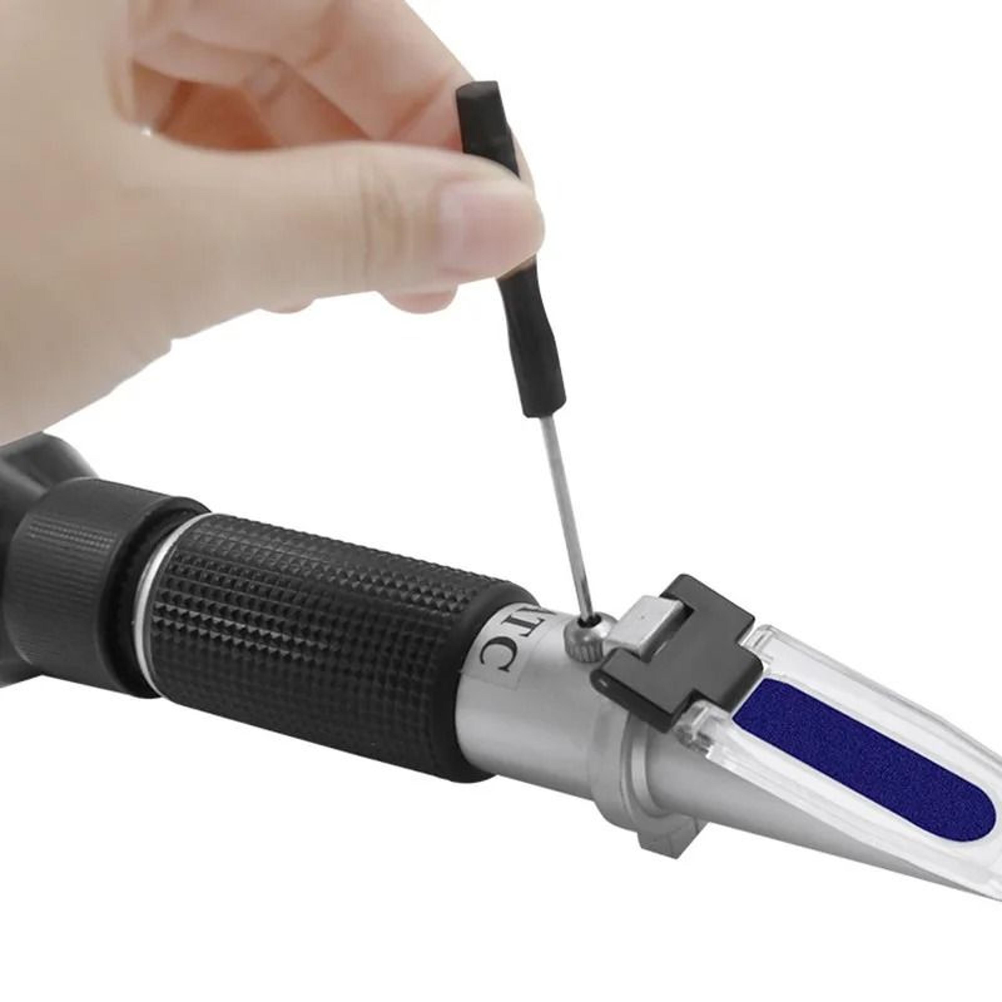 Handheld Brix Refractometer Sugar Concentration Tester For Honey And Wine 10