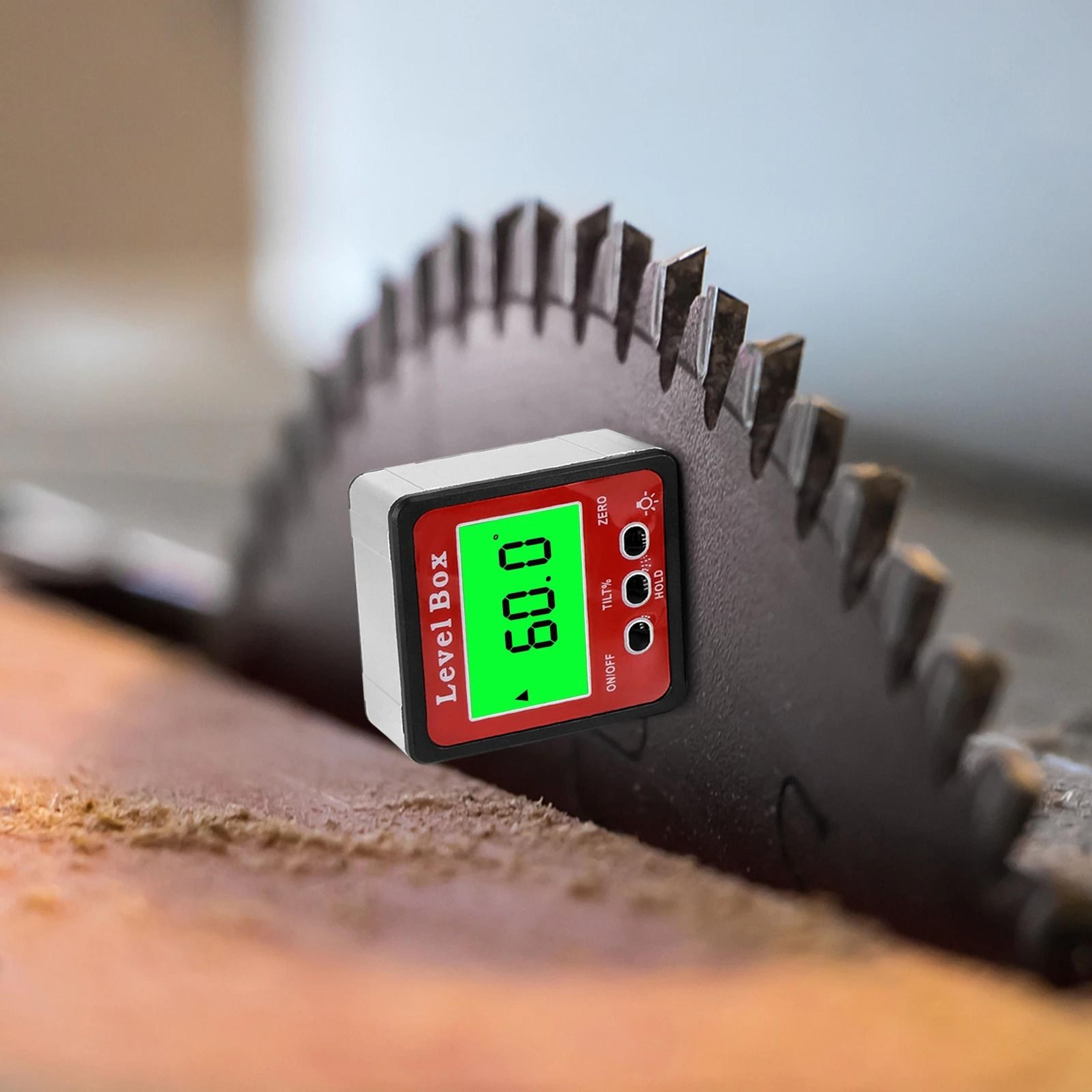 Digital Electronic Protractor Inclinometer Universal Angle Measuring Gauge 7