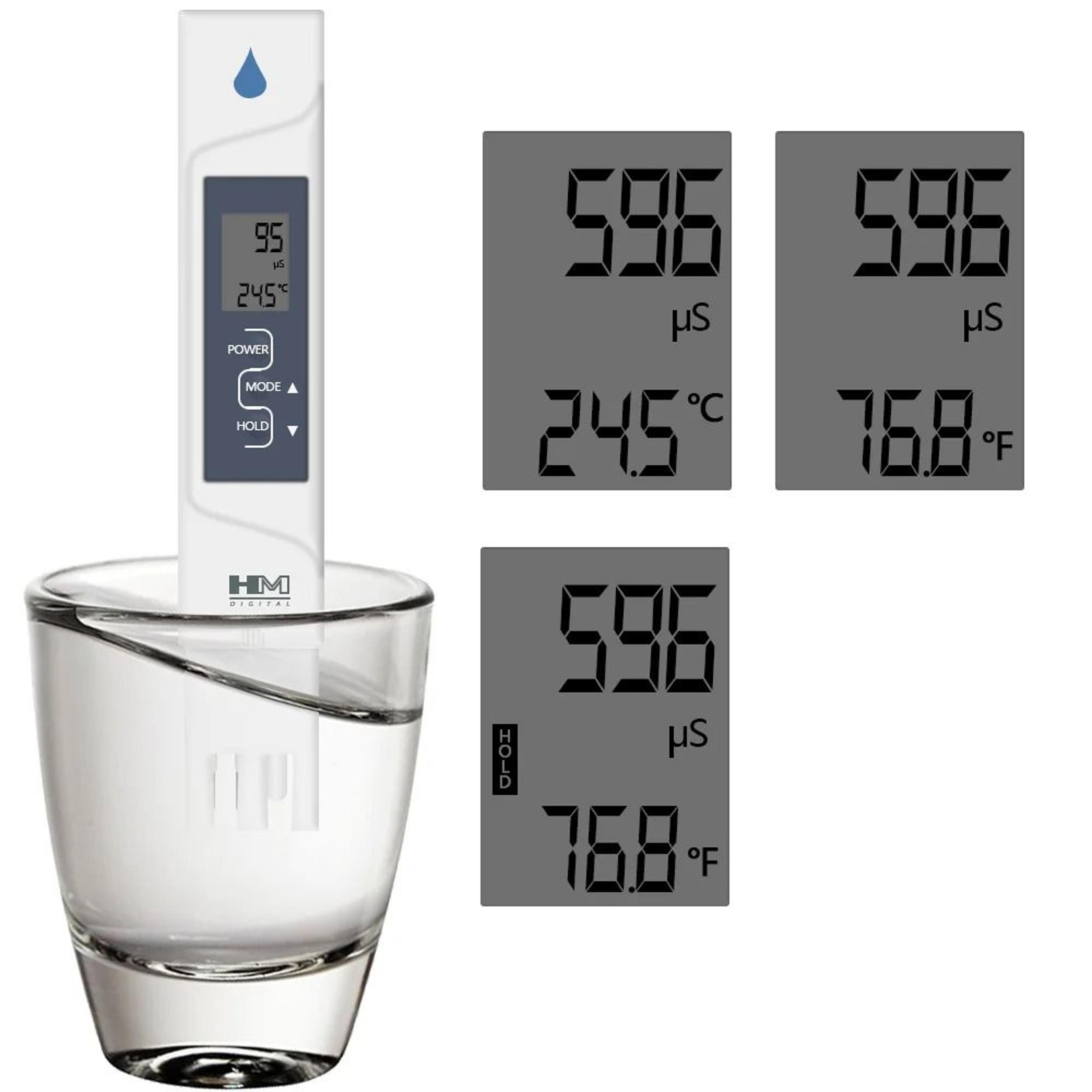 AP2 Digital EC And Temperature Water Quality Meter With Automatic Calibration 1