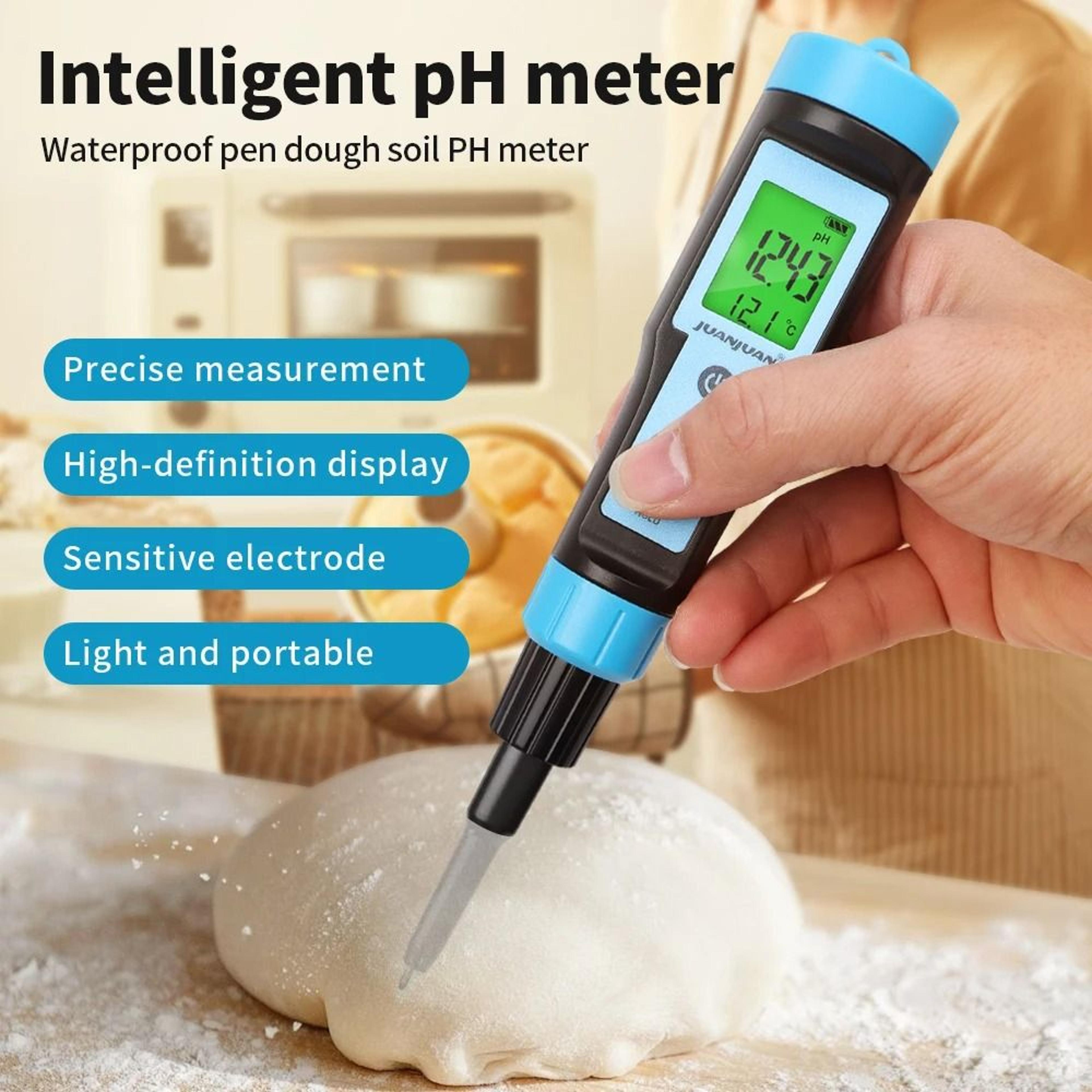 YY1030 Digital Food PH Meter 014 PH And Temperature Tester For Meat Cheese Milk And Soil 6