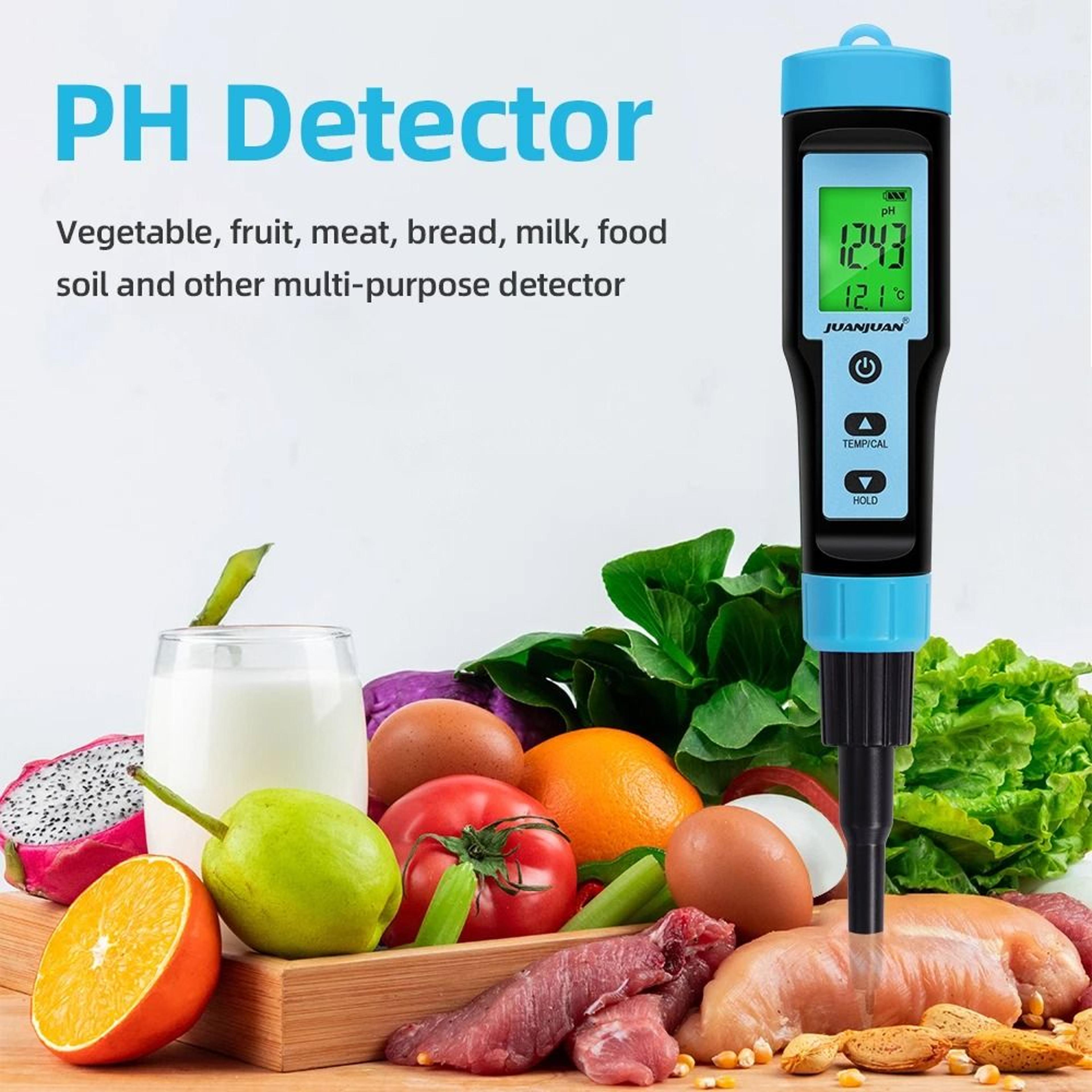 YY1030 Digital Food PH Meter 014 PH And Temperature Tester For Meat Cheese Milk And Soil 5