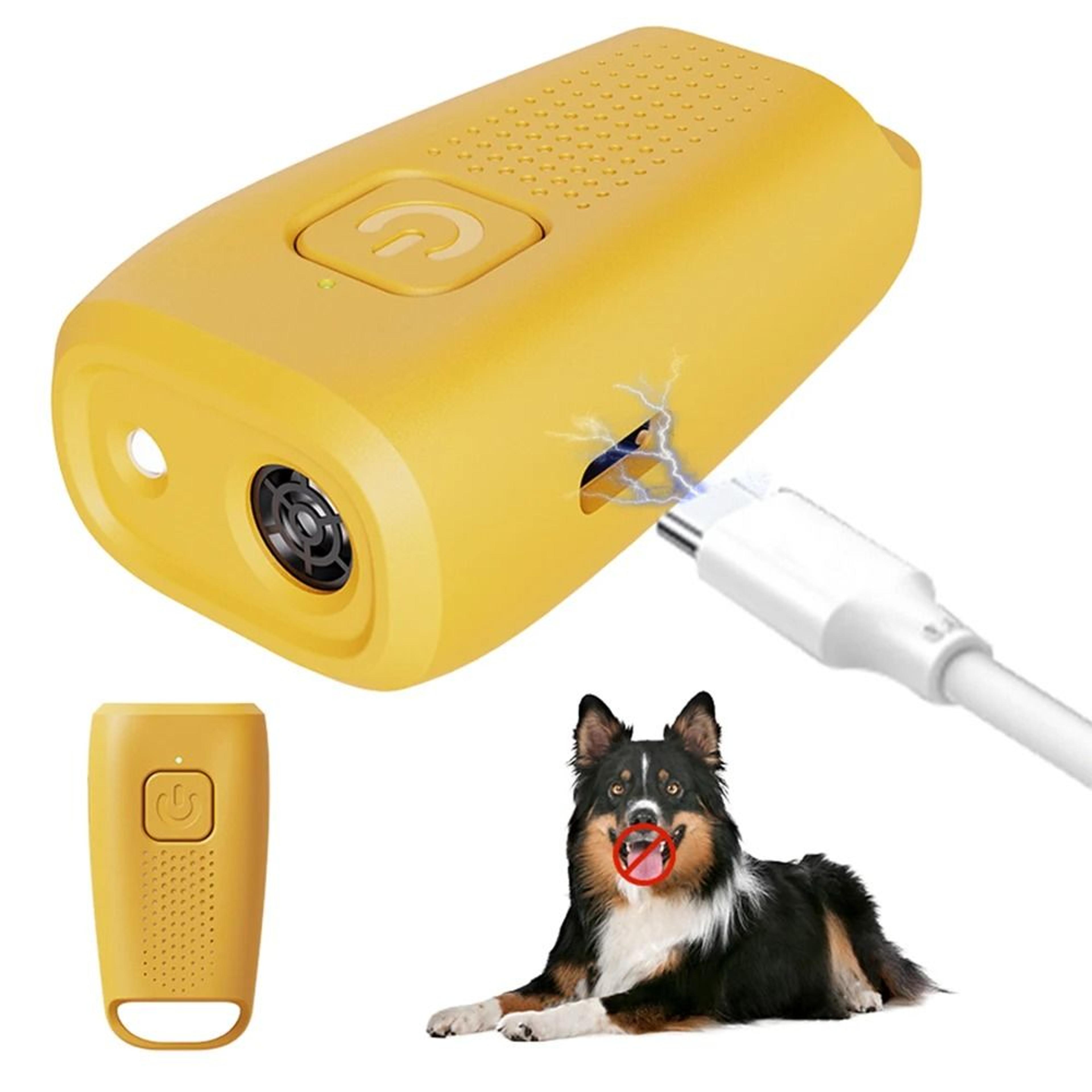 Mini Ultrasonic Dog Bark Deterrent With LED Flashlight And USBC Rechargeable Battery 4