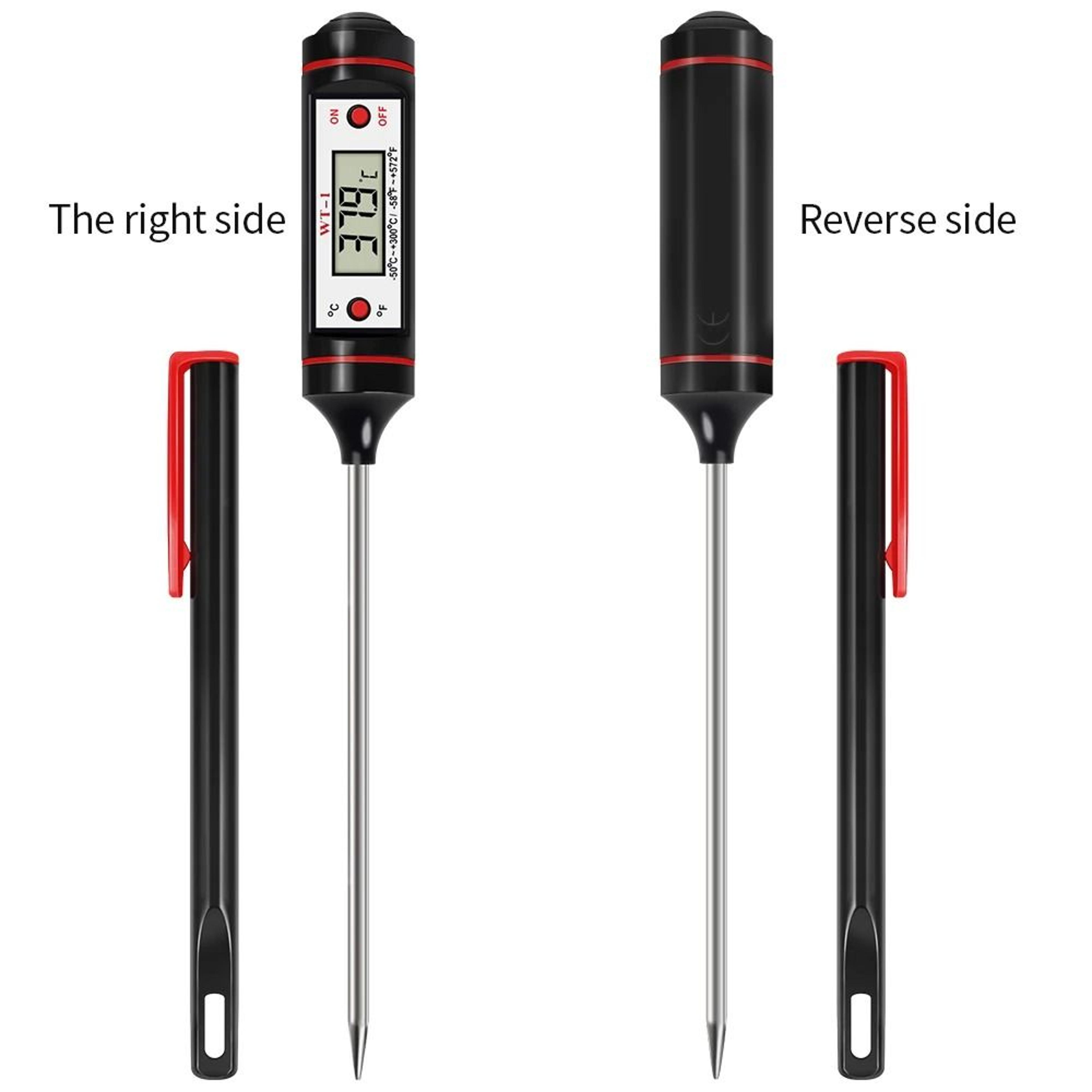 Digital Kitchen Food Thermometer With Stainless Steel Probe For Meat BBQ And Cooking 1