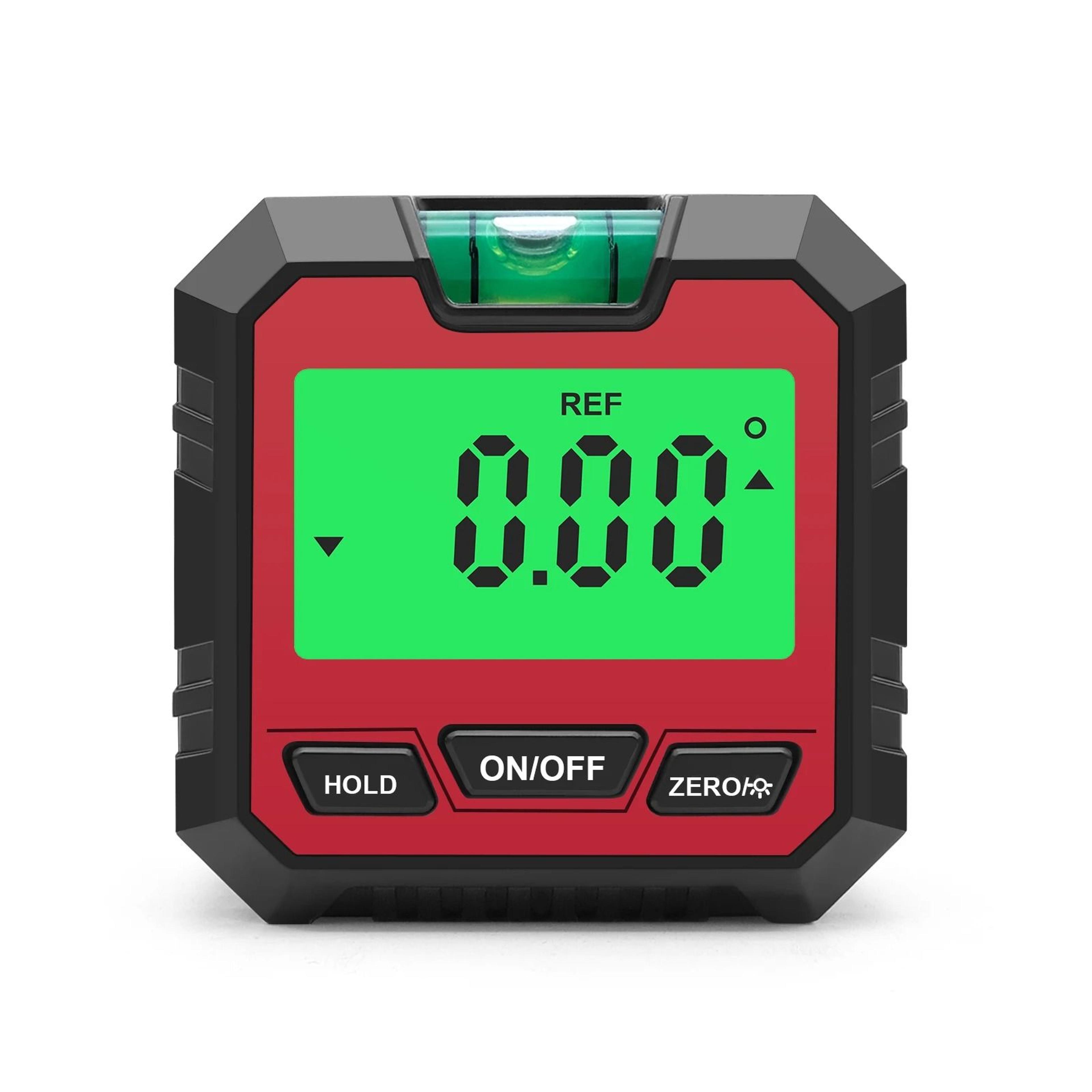360 Digital Magnetic Protractor Inclinometer With Backlit Angle Finder 4