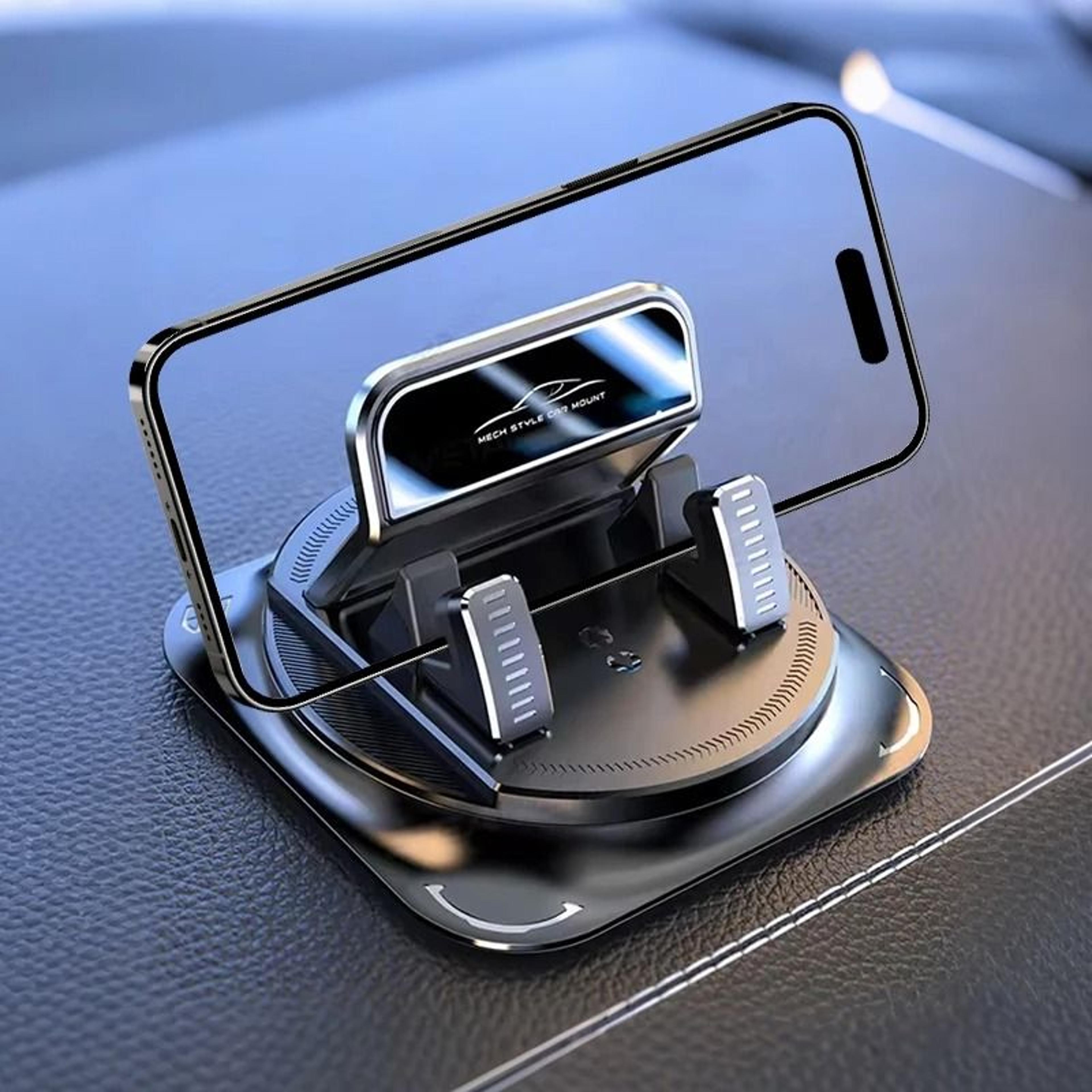 360 Rotating AntiSlip Silicone Dashboard Car Phone Mount Holder 8