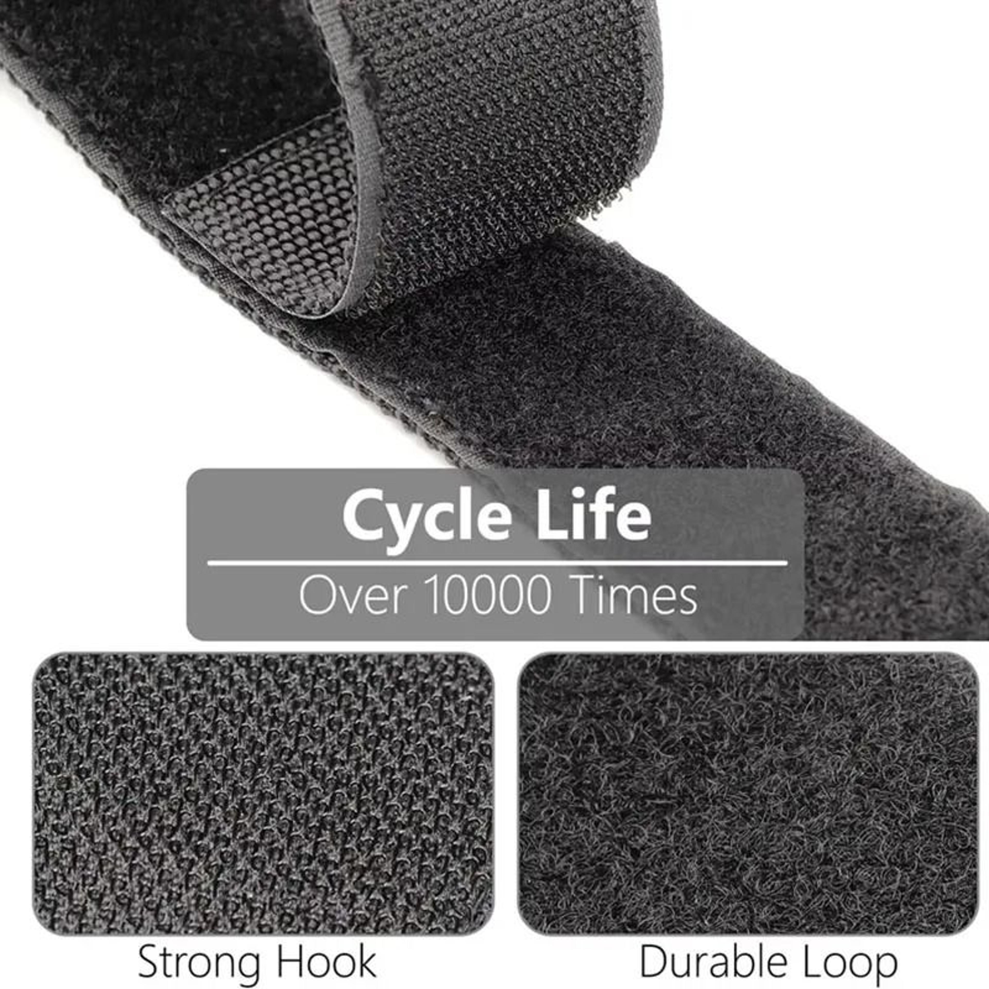 HeavyDuty Nylon Cord Organizer Straps With Rotating Buckle For Cables And Hoses 4