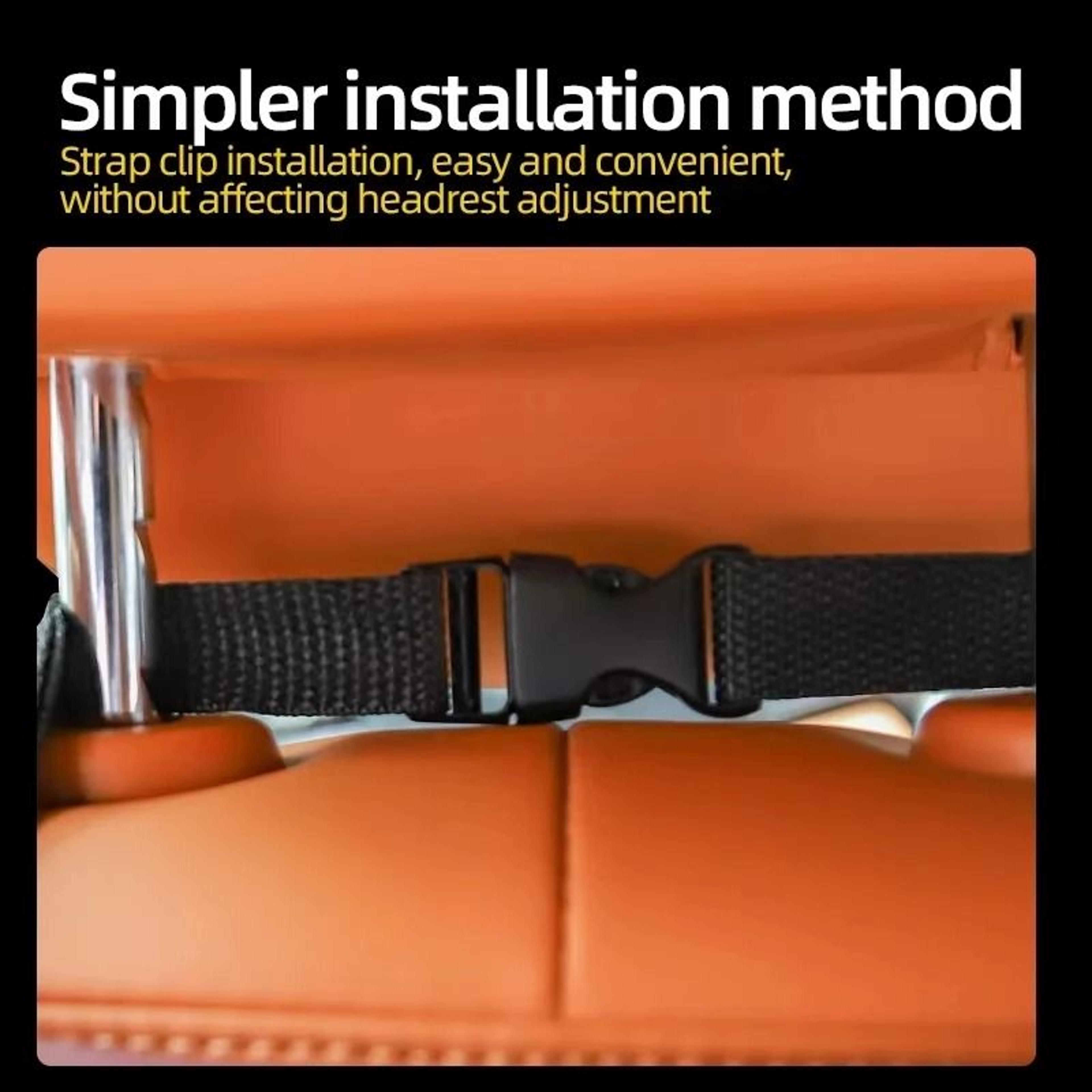 Multifunctional Leather Car Seat Storage Bag And Car Trash Organizer 4