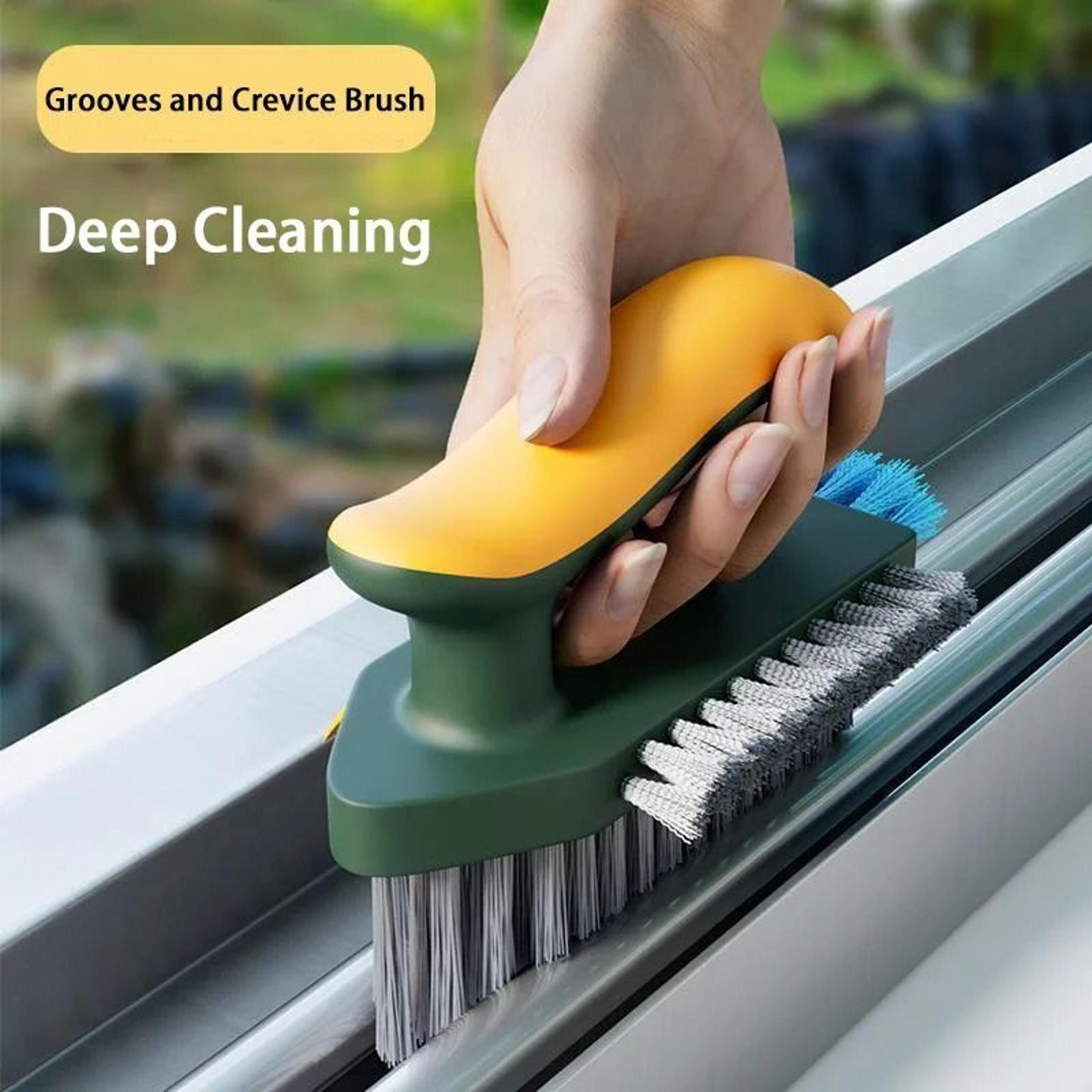 4in1 Multifunctional Gap Cleaning Brush With Squeegee And Glass Scraper 8
