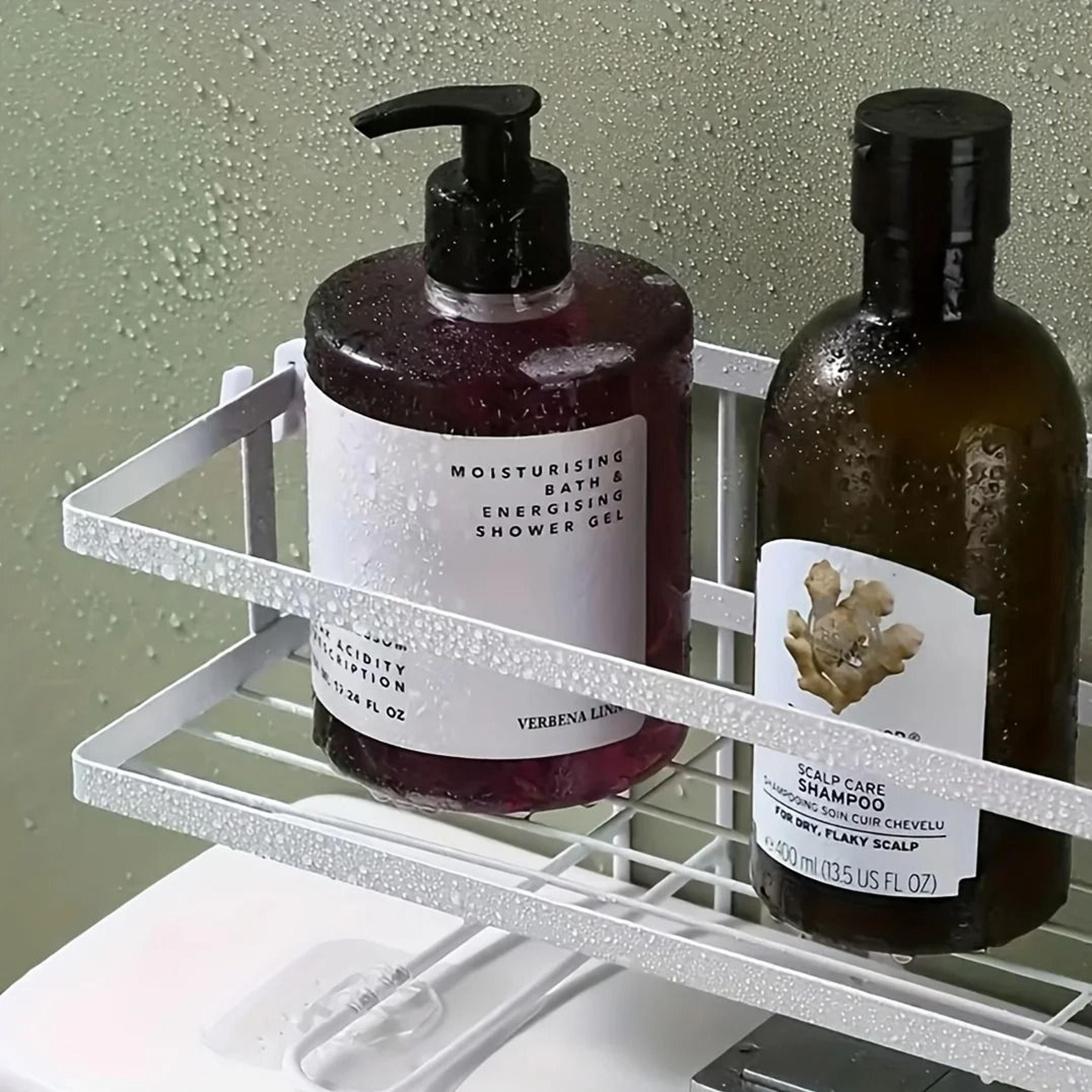 no-drill bathroom storage rack multifunctional toilet organizer shelf