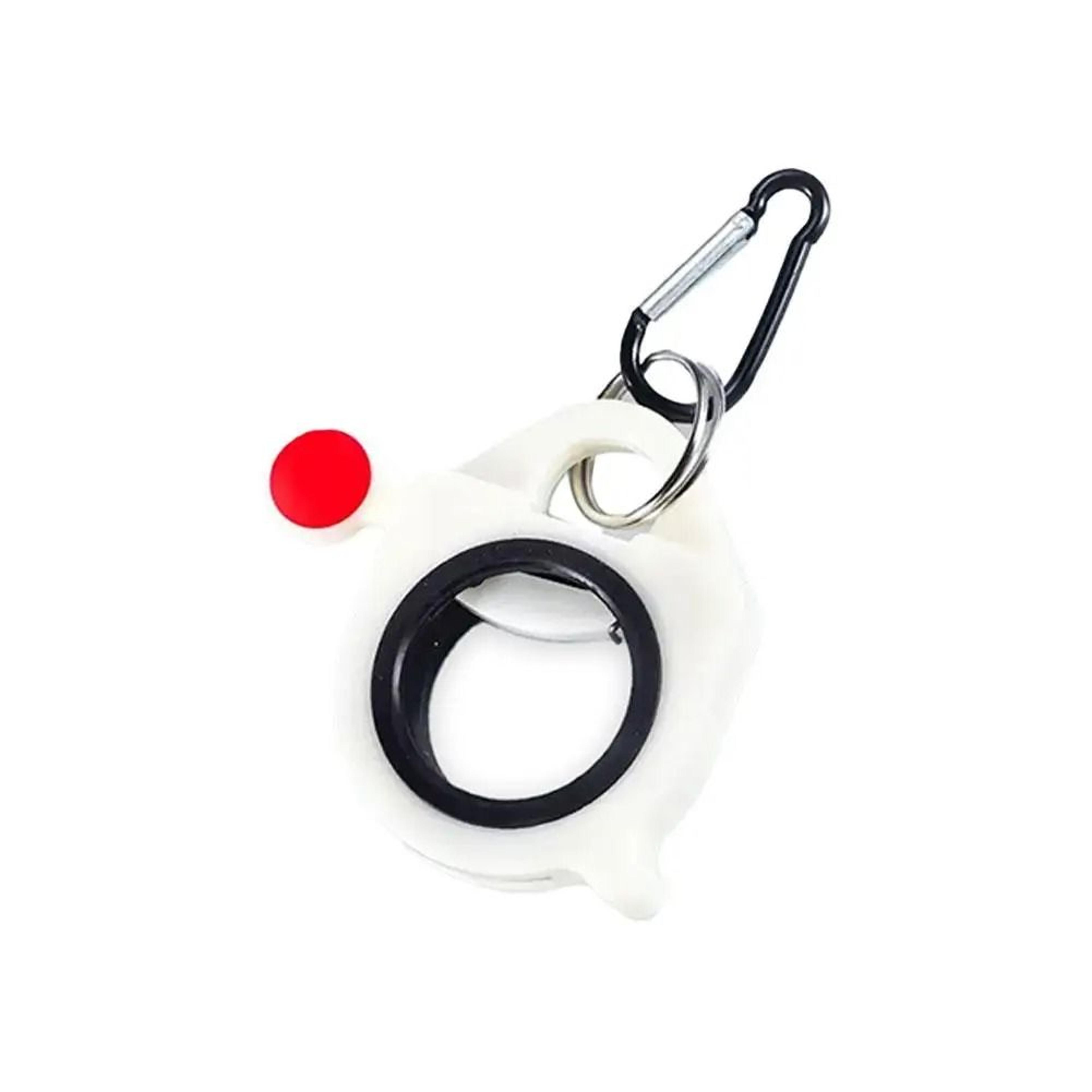 Fluorescent Square Cable Tie Organizer Portable Reusable Zip Tie Holder 2