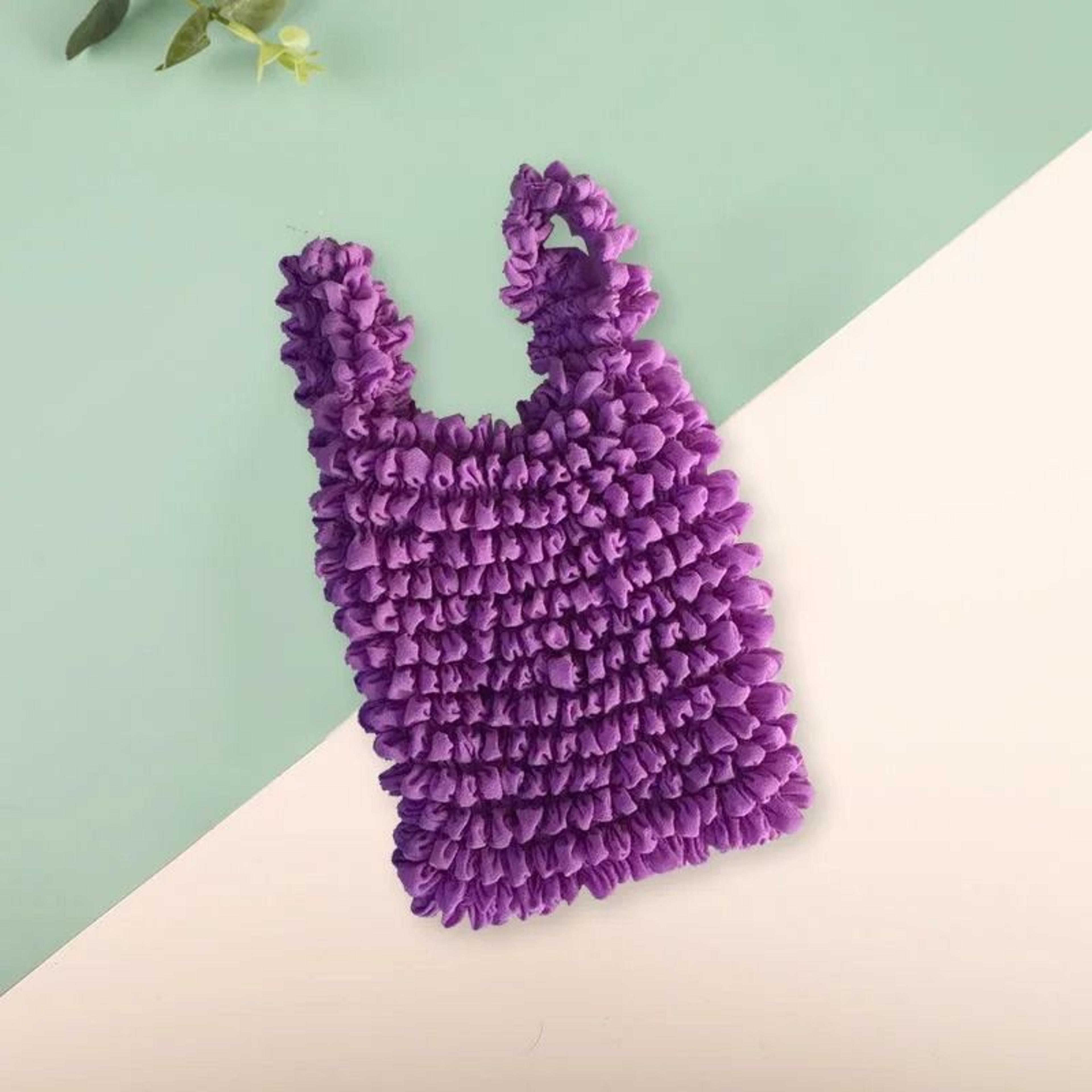 Expandable Pleated Bubble Tote Bag Foldable Stretch Shopping Handbag 9