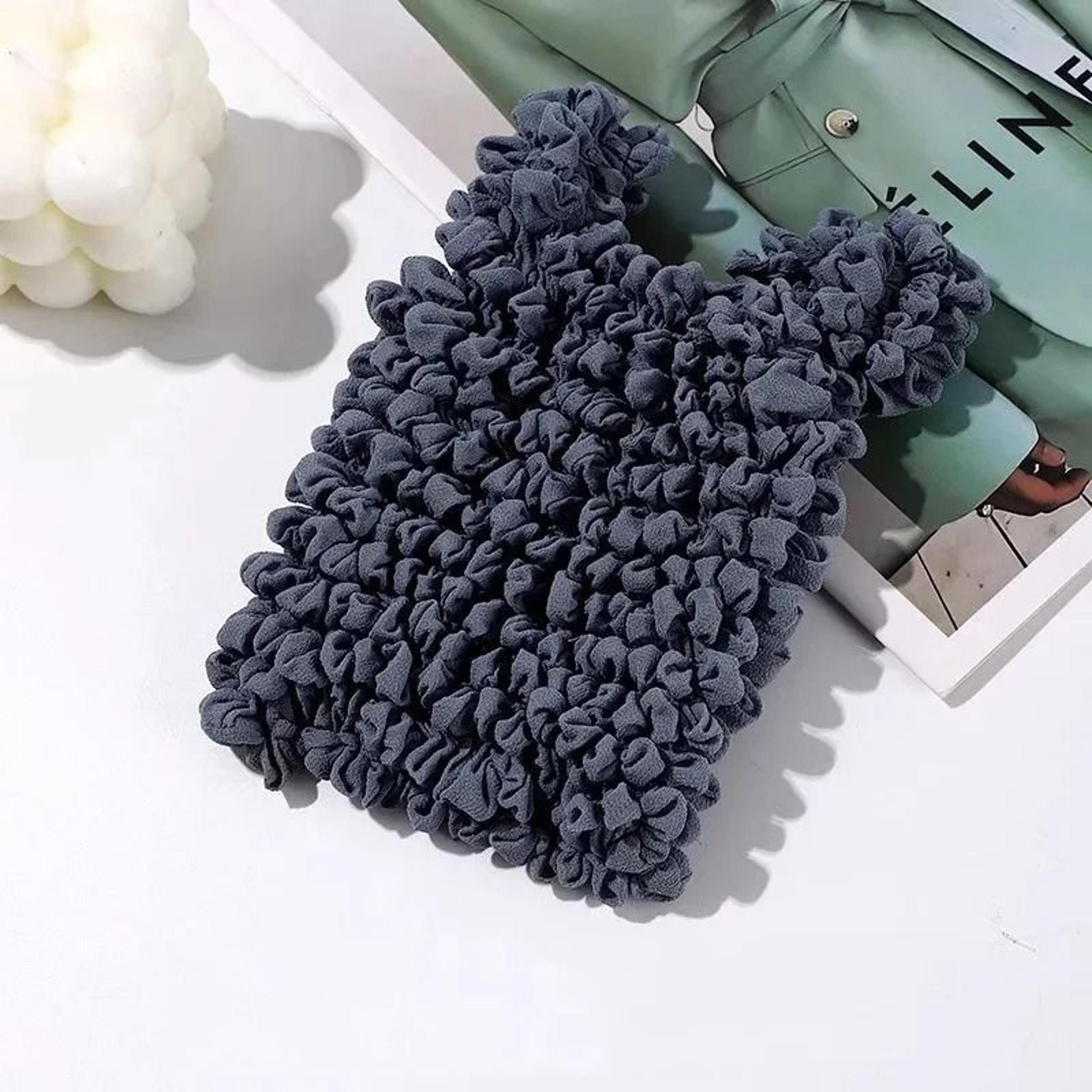 Expandable Pleated Bubble Tote Bag Foldable Stretch Shopping Handbag 7