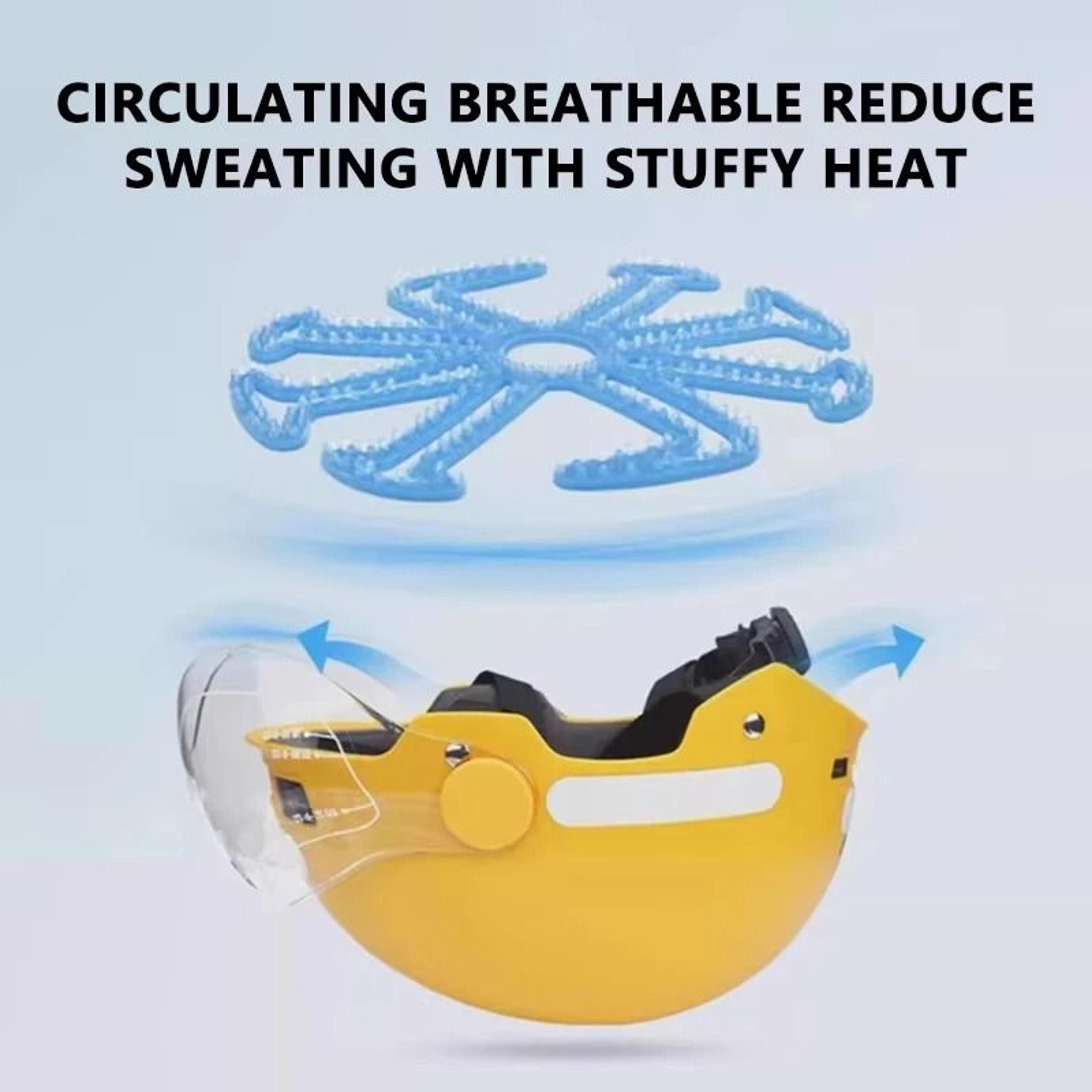 Flexible Silicone Motorcycle Helmet Inner Pad Breathable Comfort Liner 8