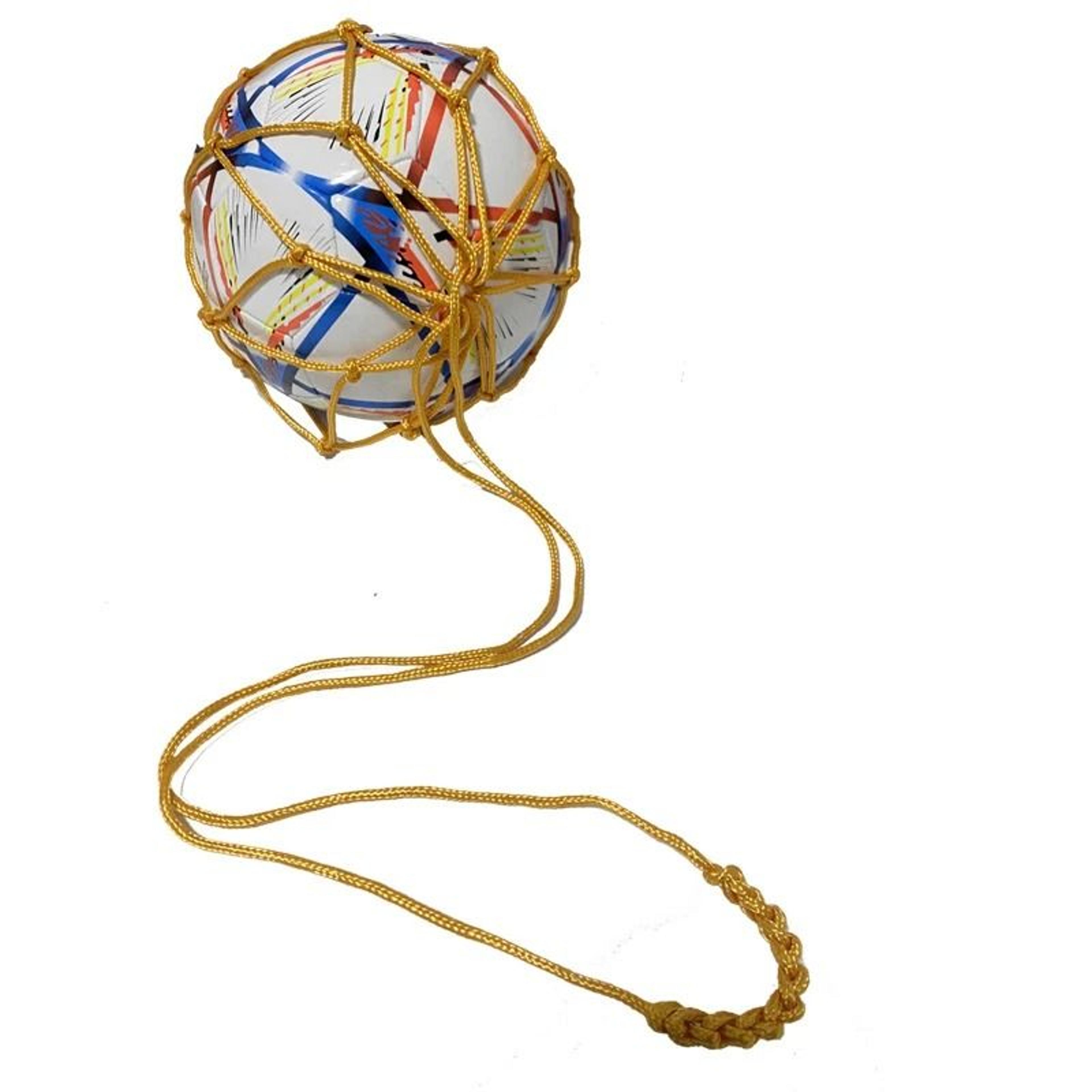 Durable Nylon Soccer Ball Training Net Pocket And Carry Bag 4