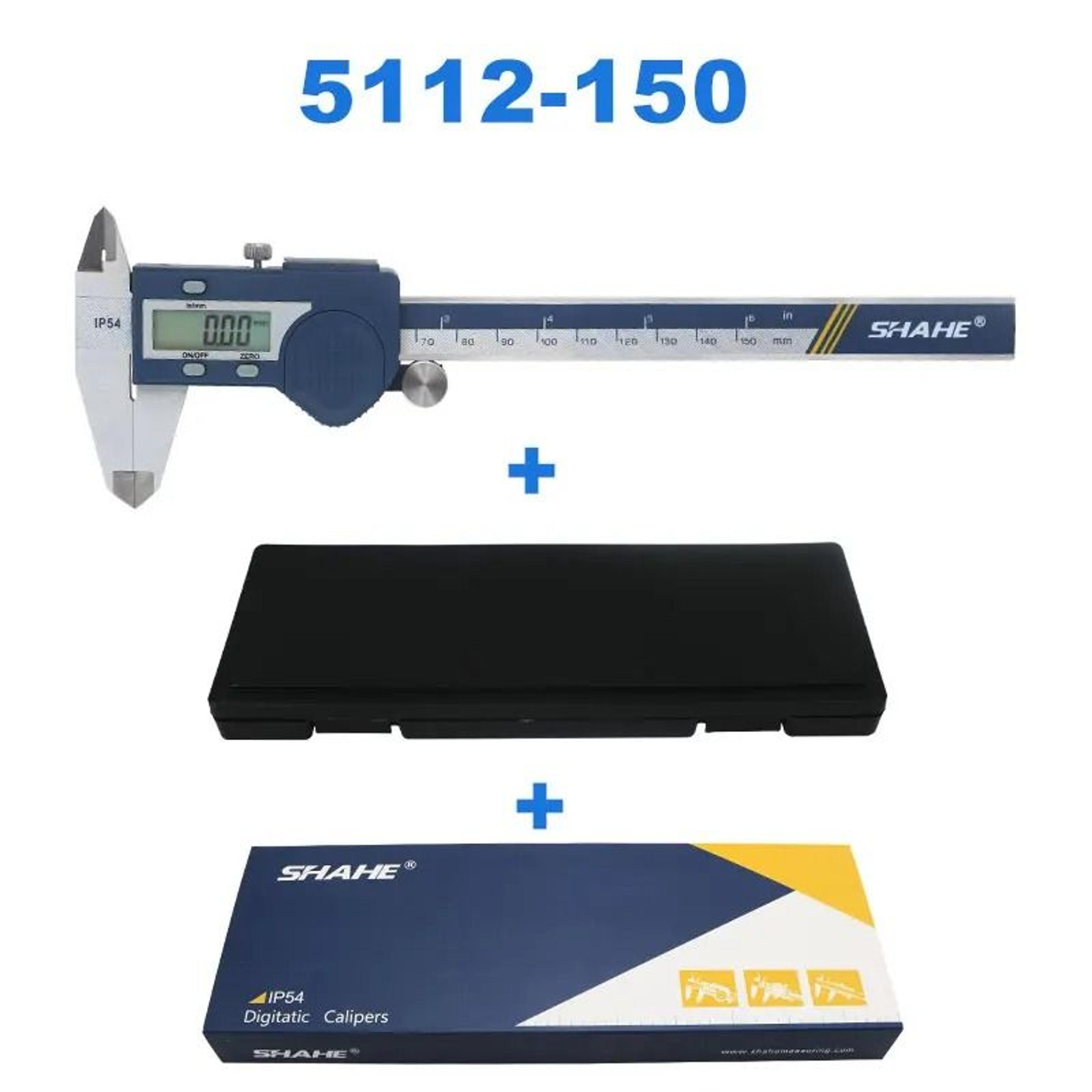 Precision 150mm Stainless Steel Digital Vernier Caliper With LCD Display 1