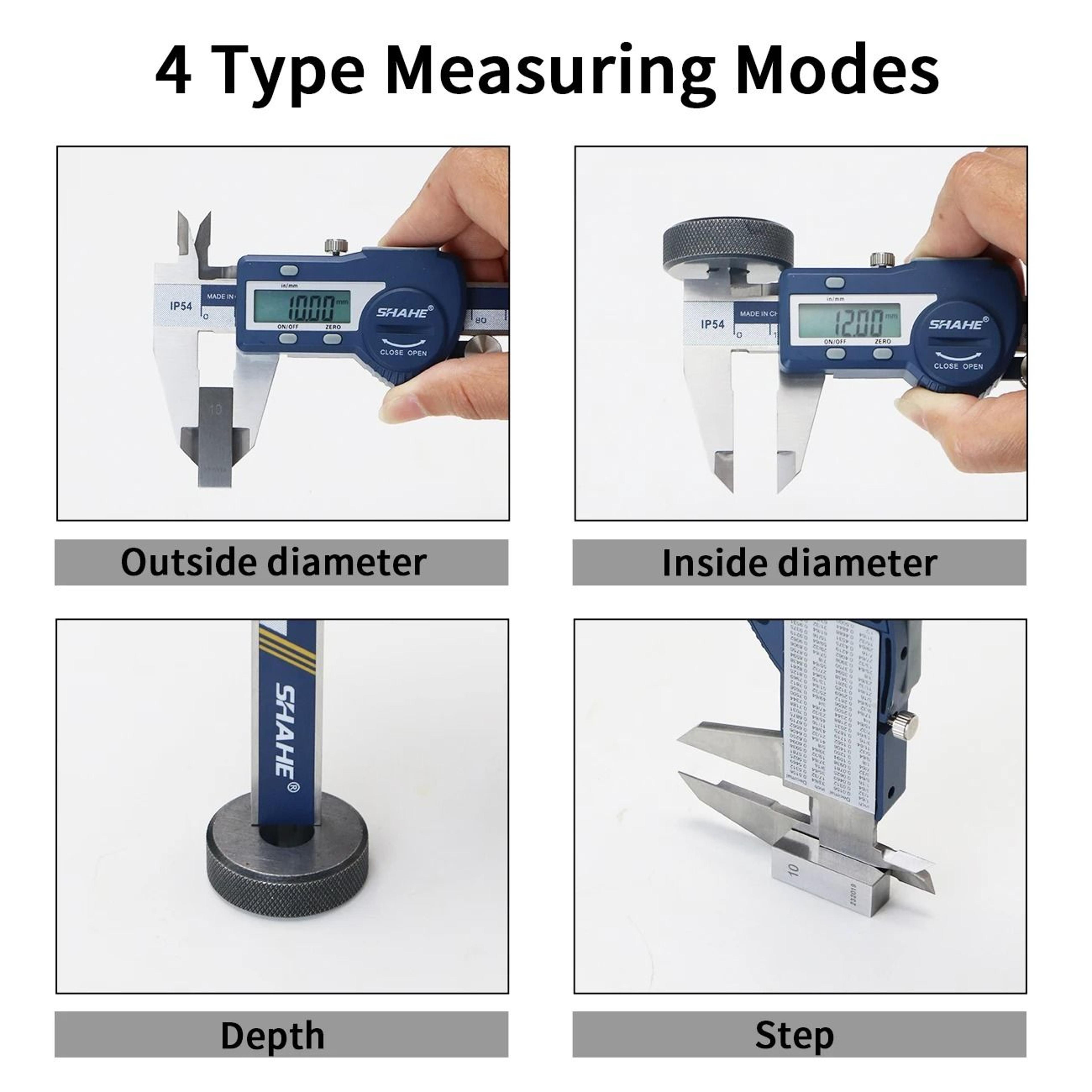 Precision IP54 Waterproof Digital Vernier Caliper With LCD Display 8