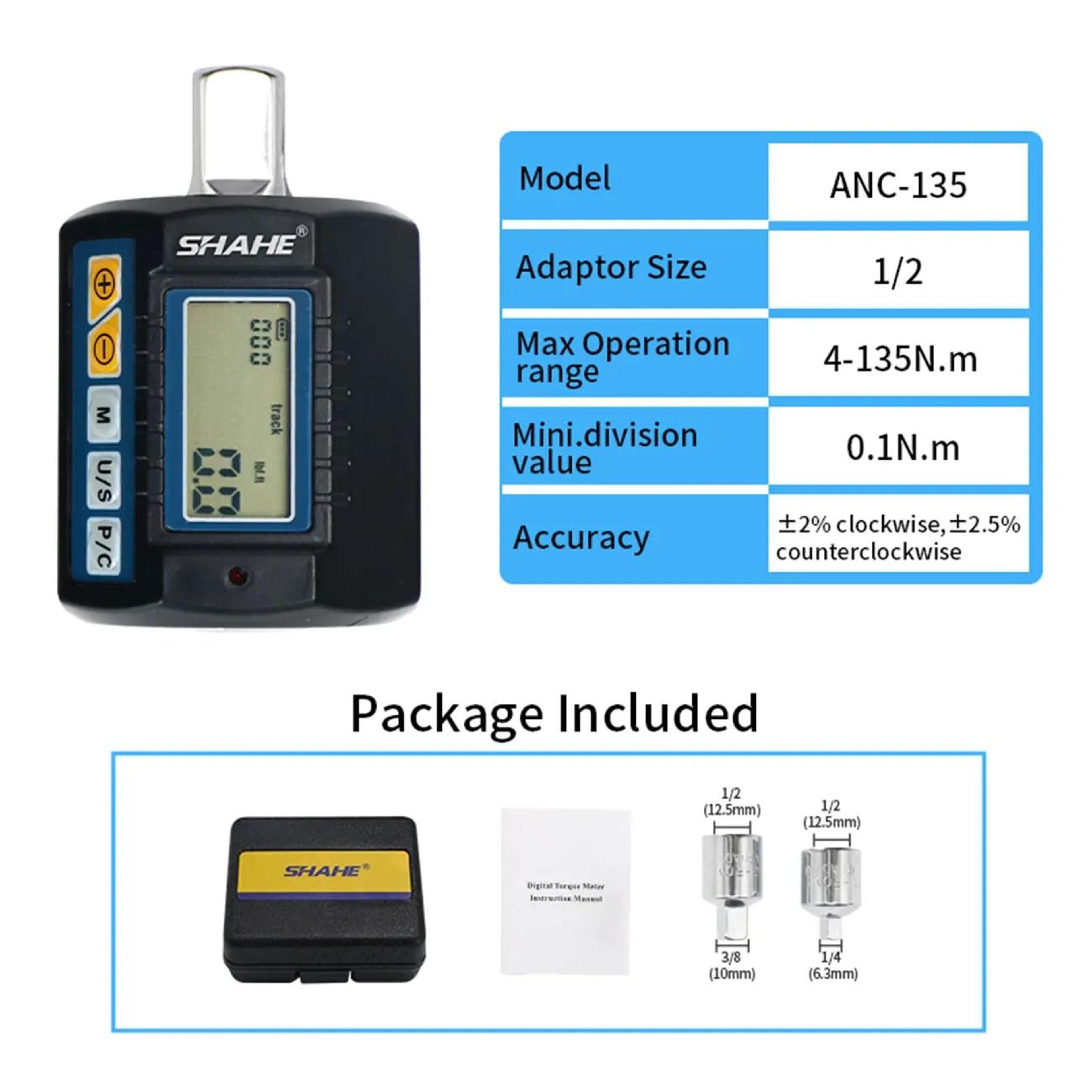 Precision Digital Torque Wrench Adapter With LCD Display 1