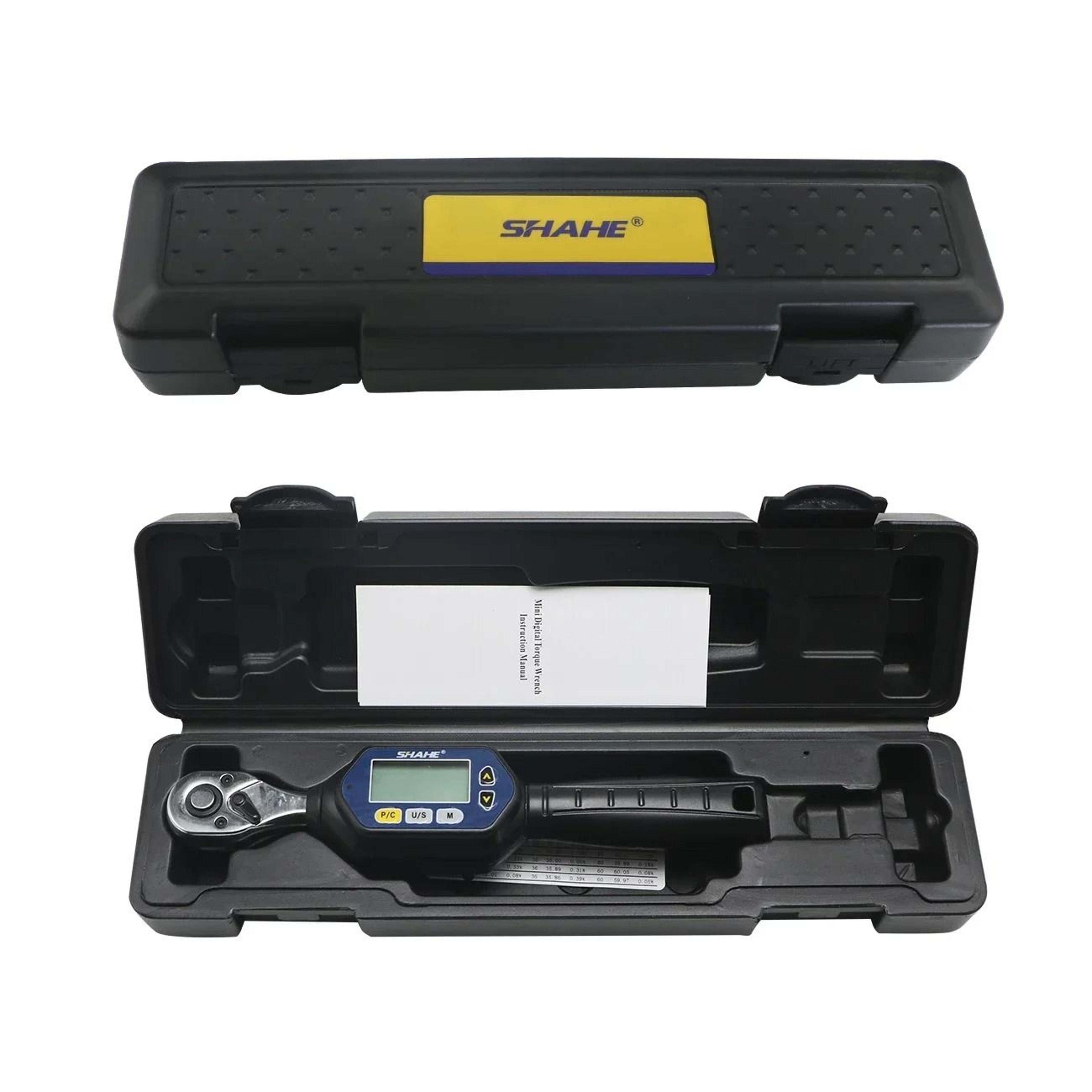 mini digital torque wrench with adjustable precision control