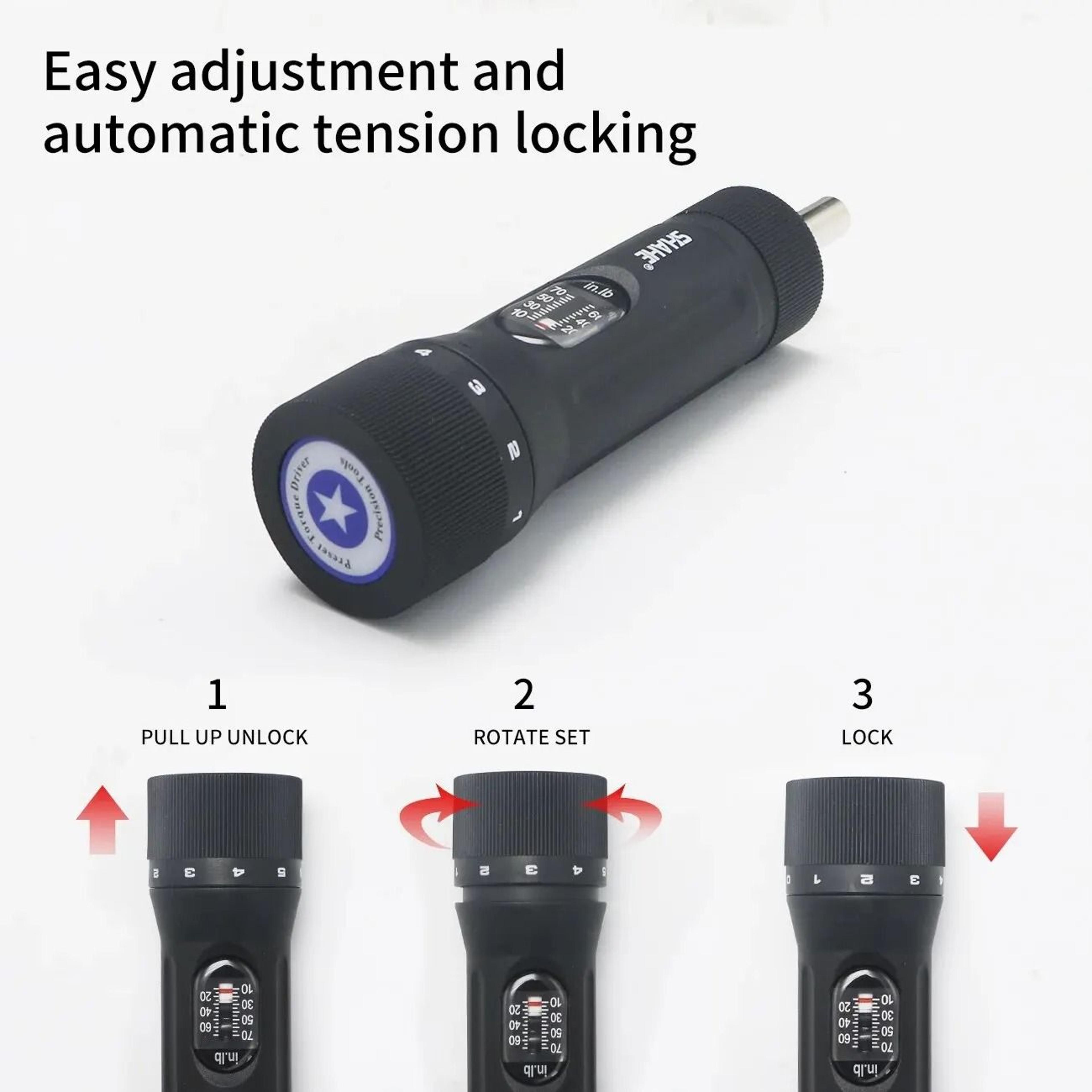 10Piece Adjustable Torque Driver Kit For Bike Repair And Maintenance 5