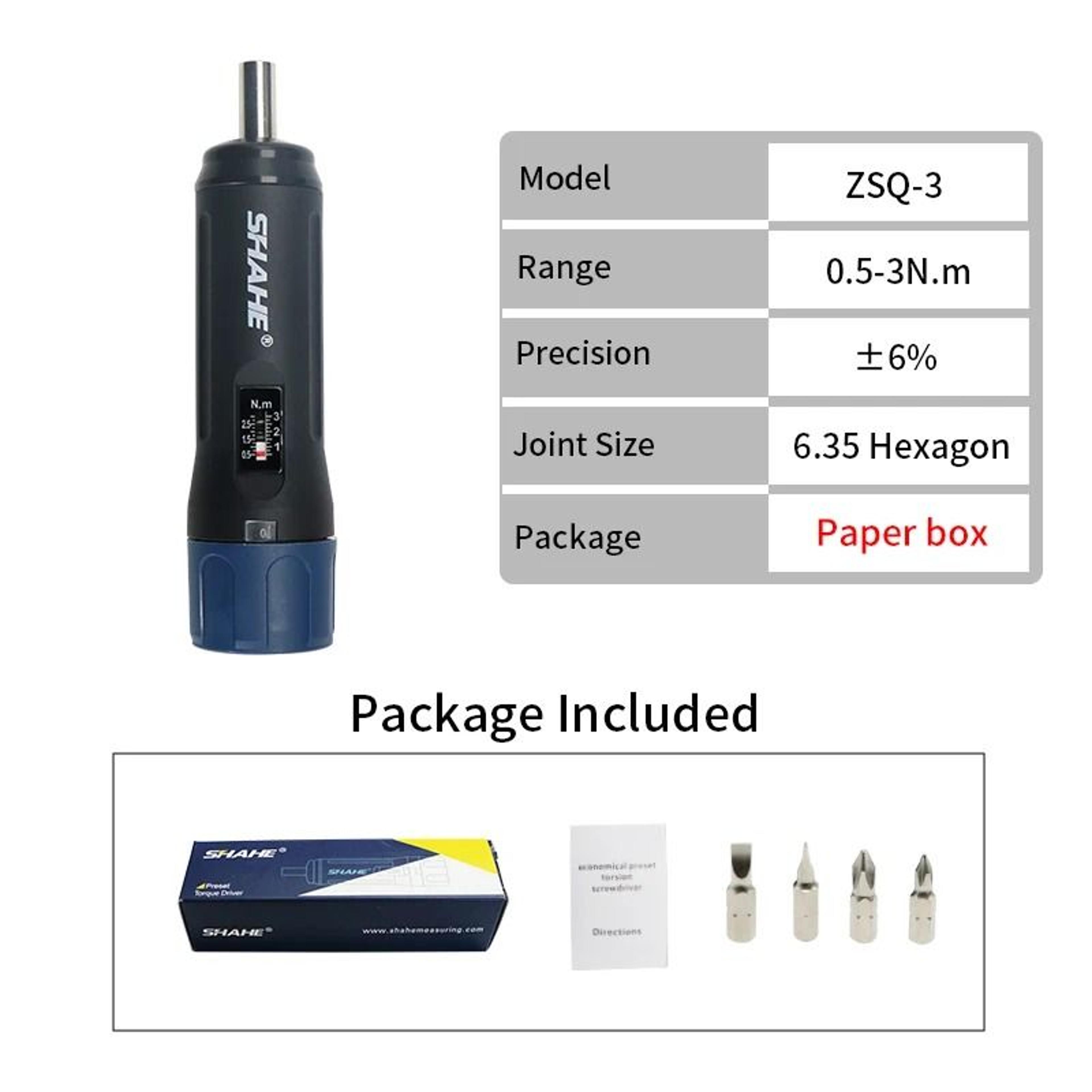 Professional Adjustable Torque Screwdriver With Precision Click Control 3