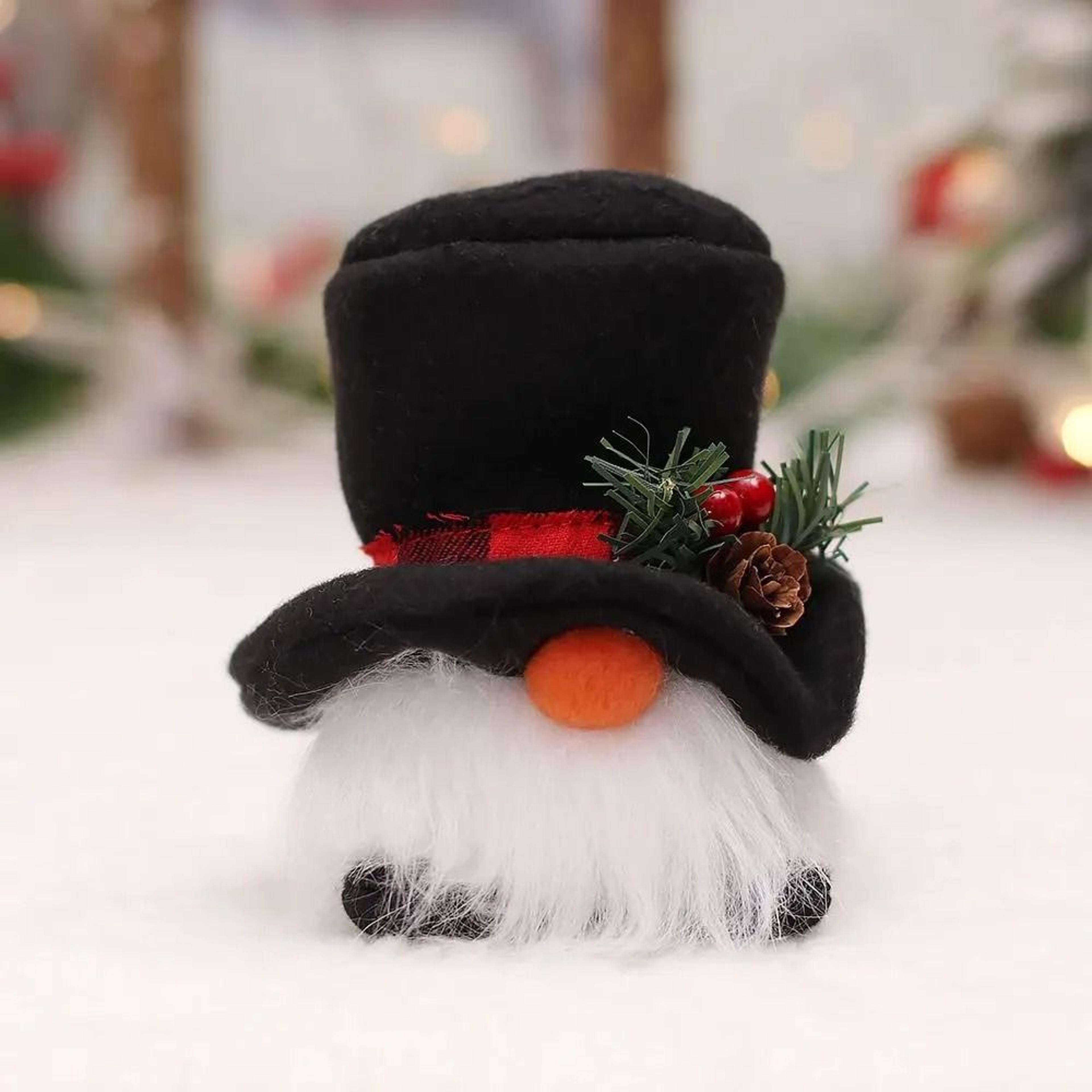 Glowing Christmas Gnome Plush Doll With LED Light And Festive Santa Design 2