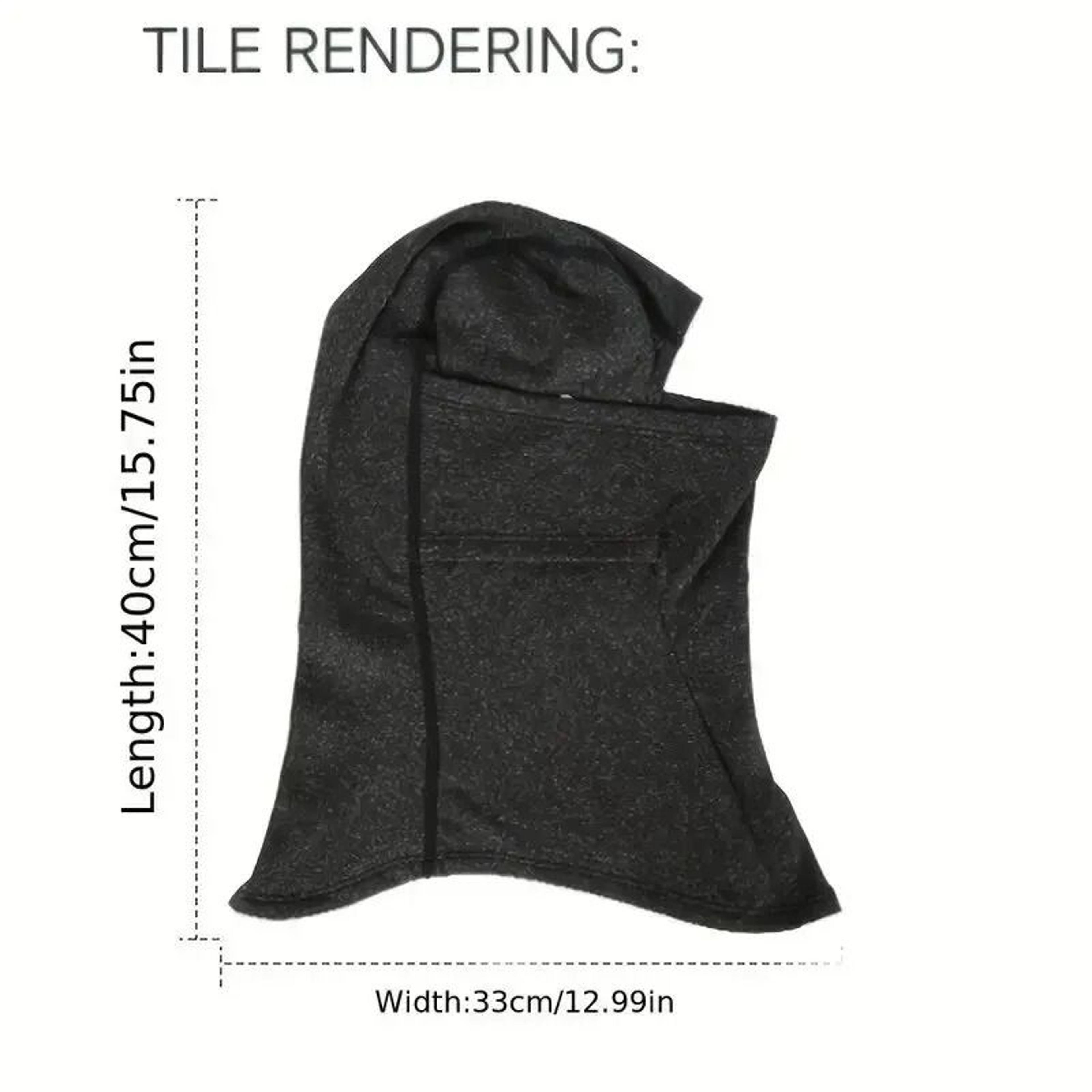 Thermal Fleece Balaclava Full Face Mask For Winter Cycling And Skiing 8
