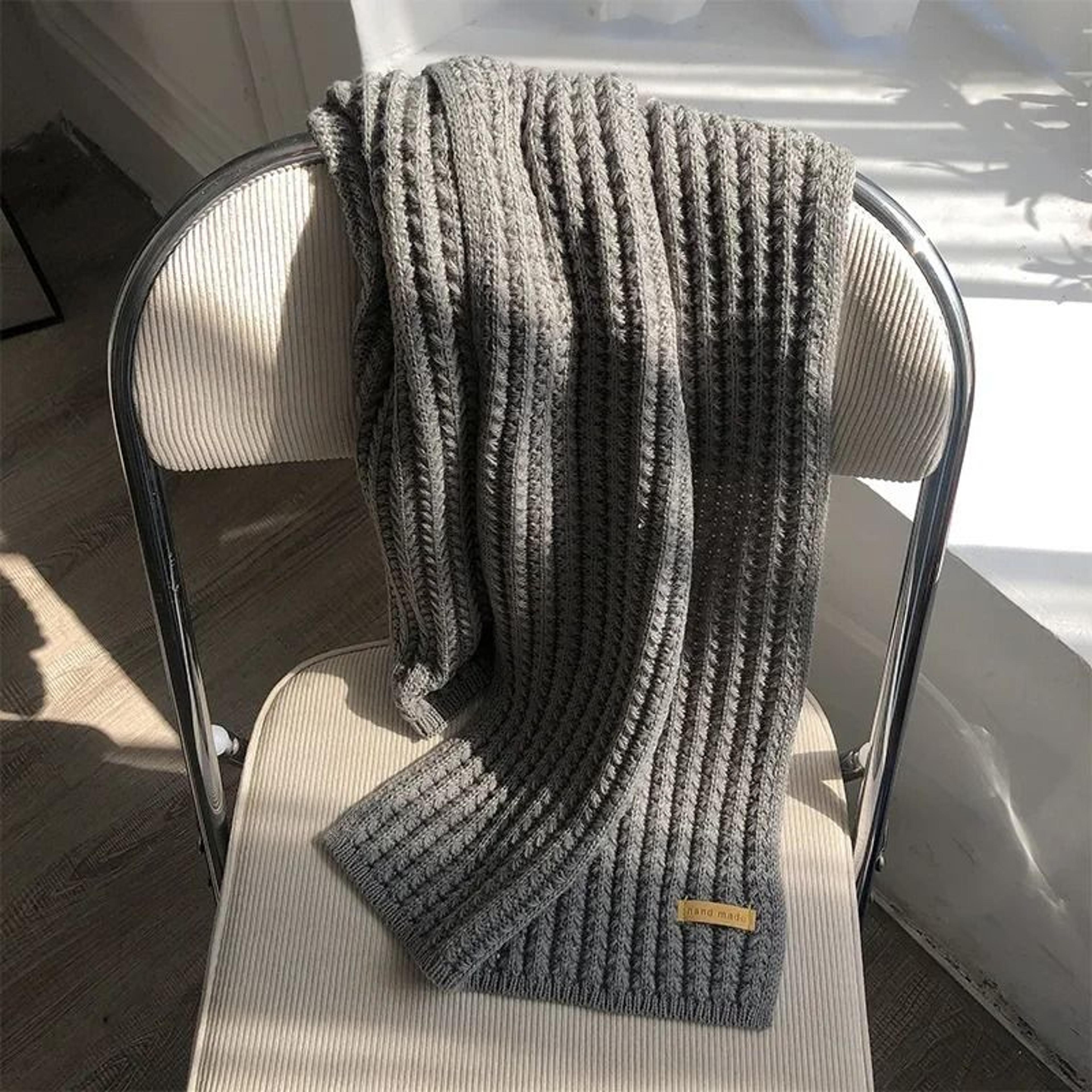 Cozy Chunky Cable Knit Winter Scarf For Men And Women 5
