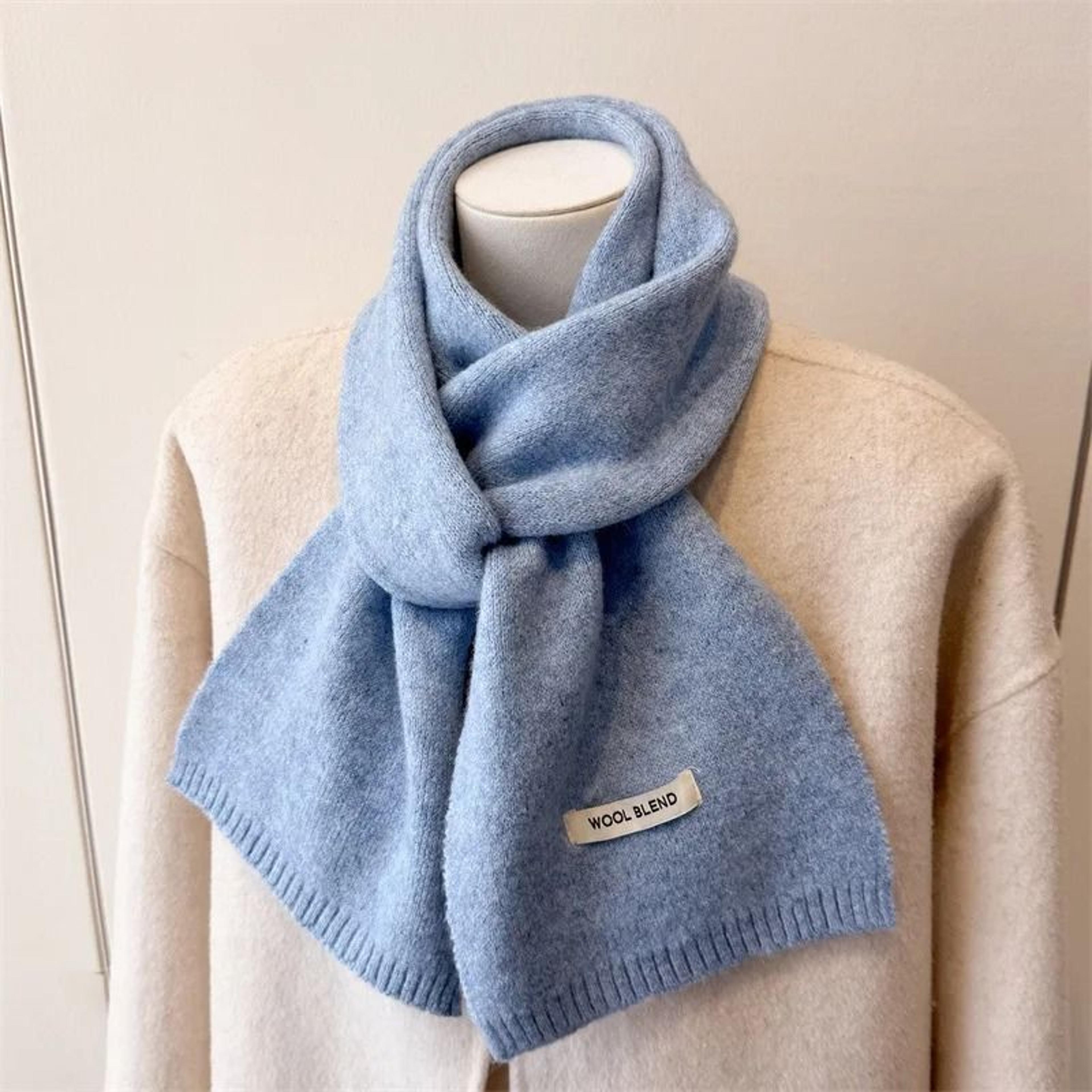 Womens Soft Knitted Winter Scarf  Korean Style Warm Neck Wrap 9